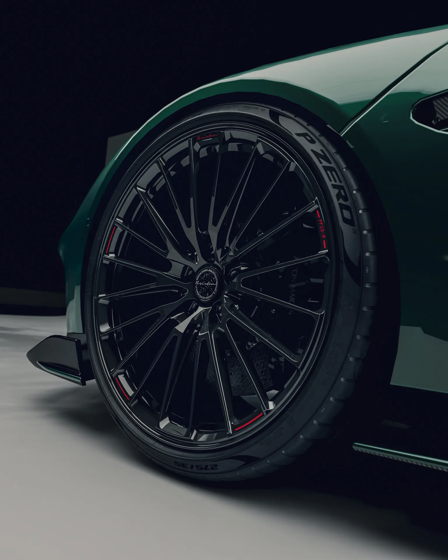 Brixton Forged PF20-R on Aston Martin Valhalla V8 Hybrid, photo 5