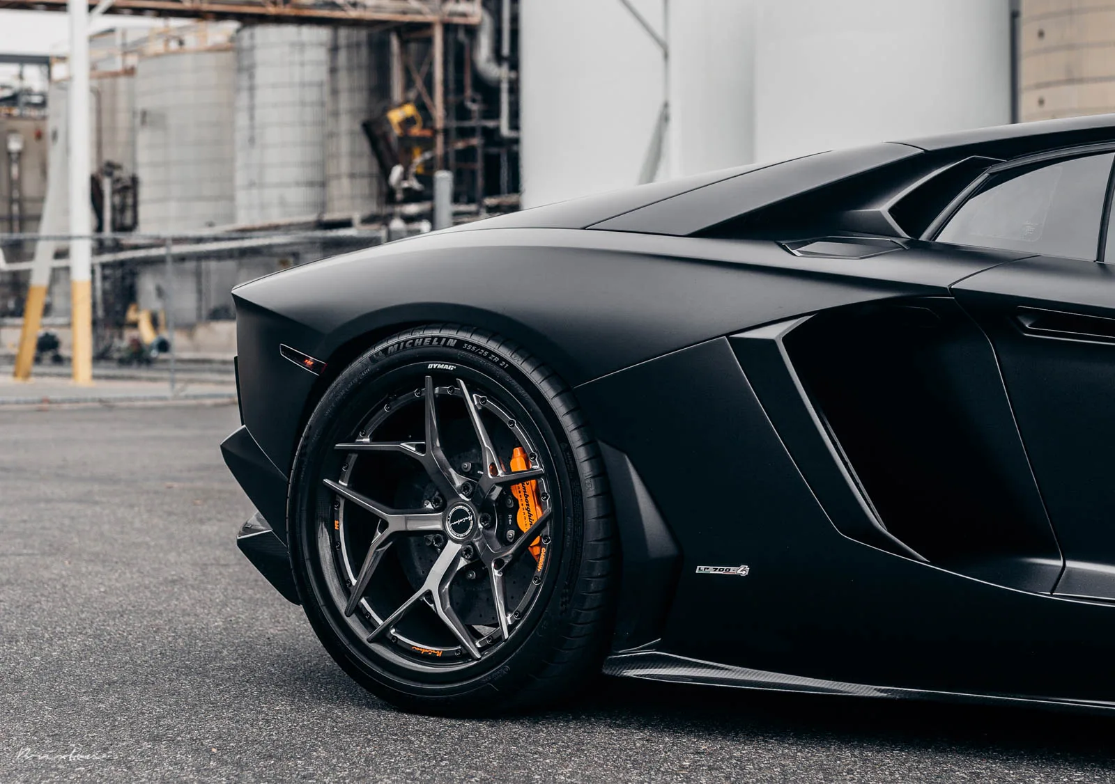 Brixton Forged PF5 Carbon+ on Lamborghini Aventador First Gen.1, photo 5