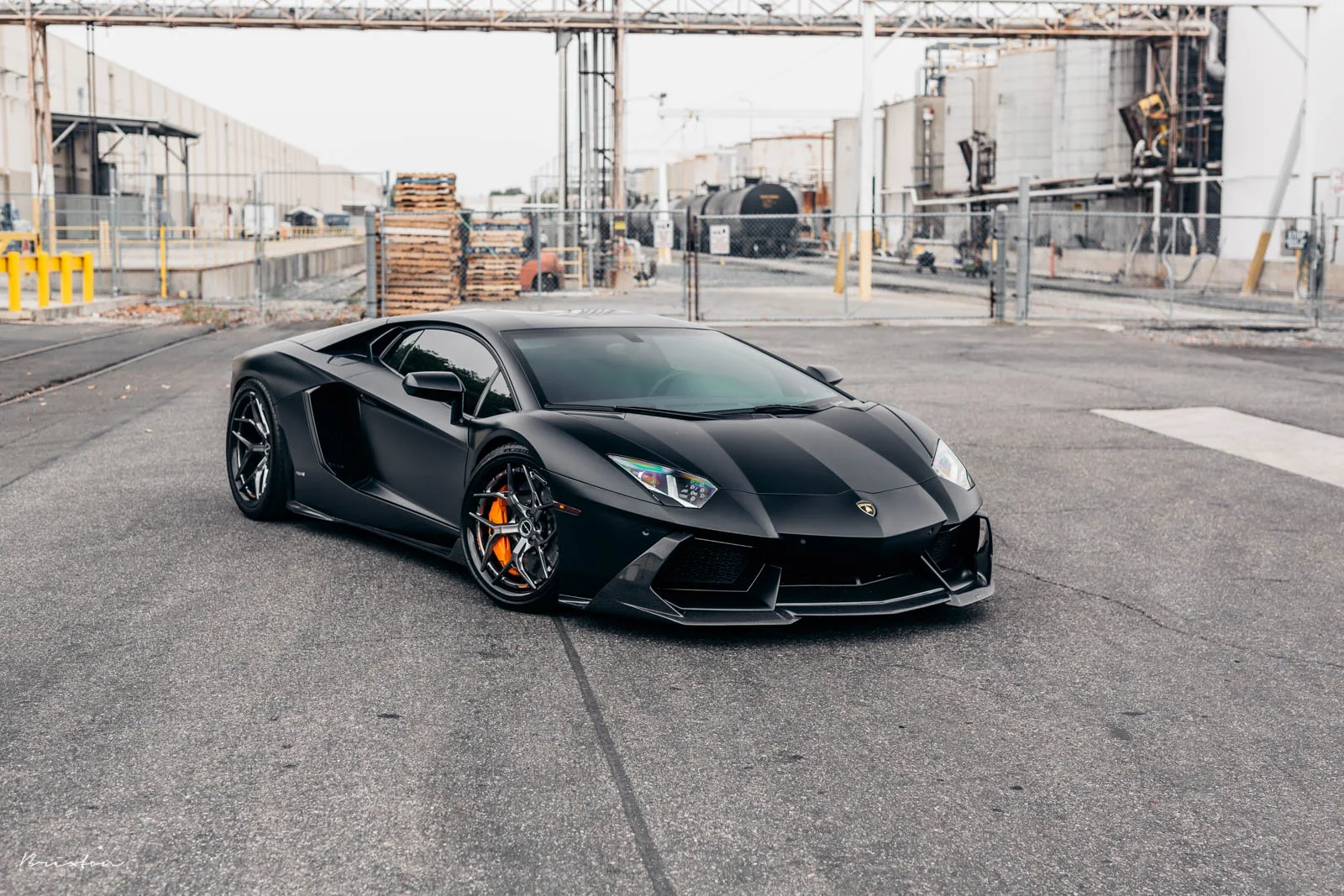 Brixton Forged PF5 Carbon+ on Lamborghini Aventador First Gen.1, photo 6