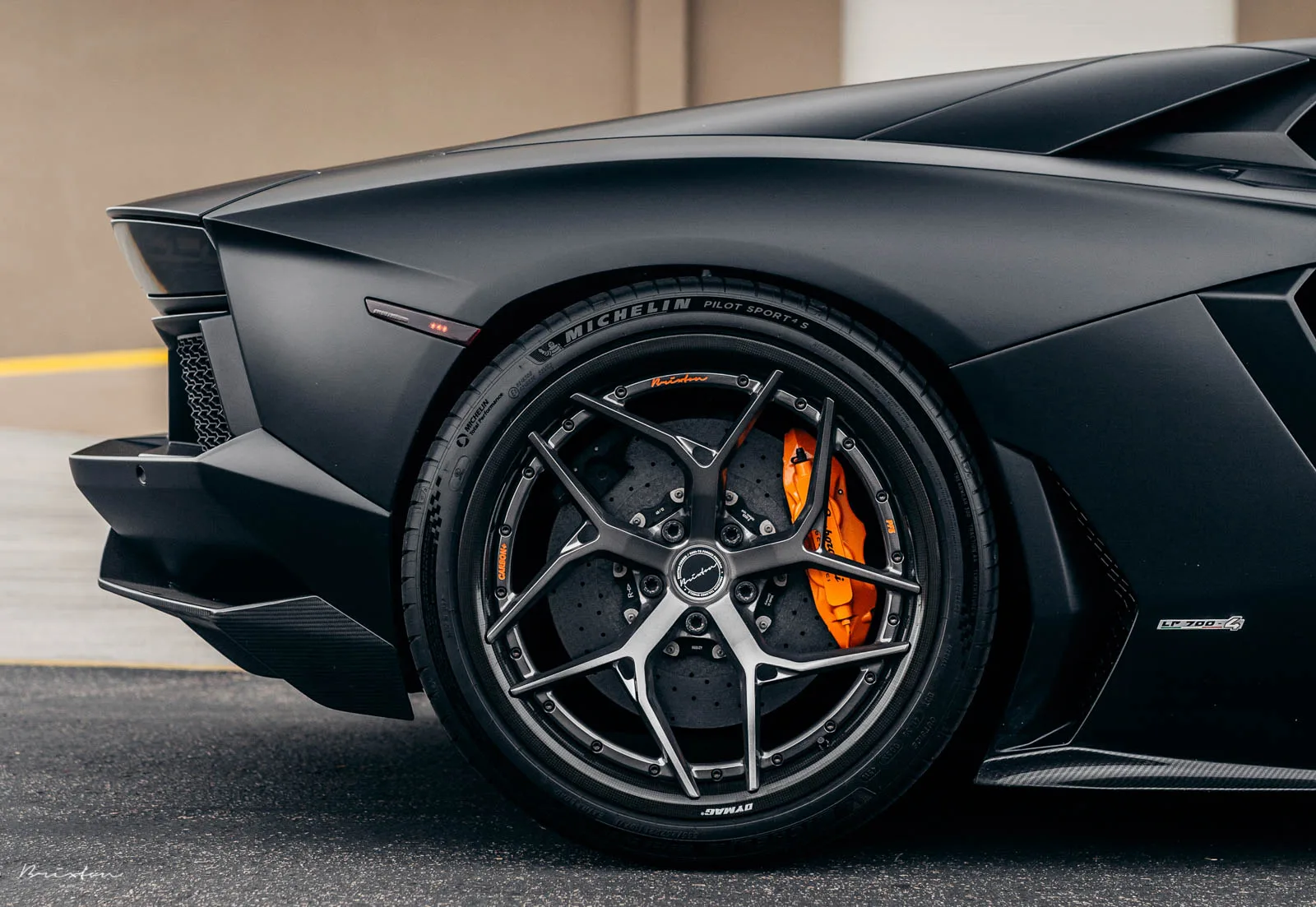 Brixton Forged PF5 Carbon+ on Lamborghini Aventador First Gen.1, photo 10