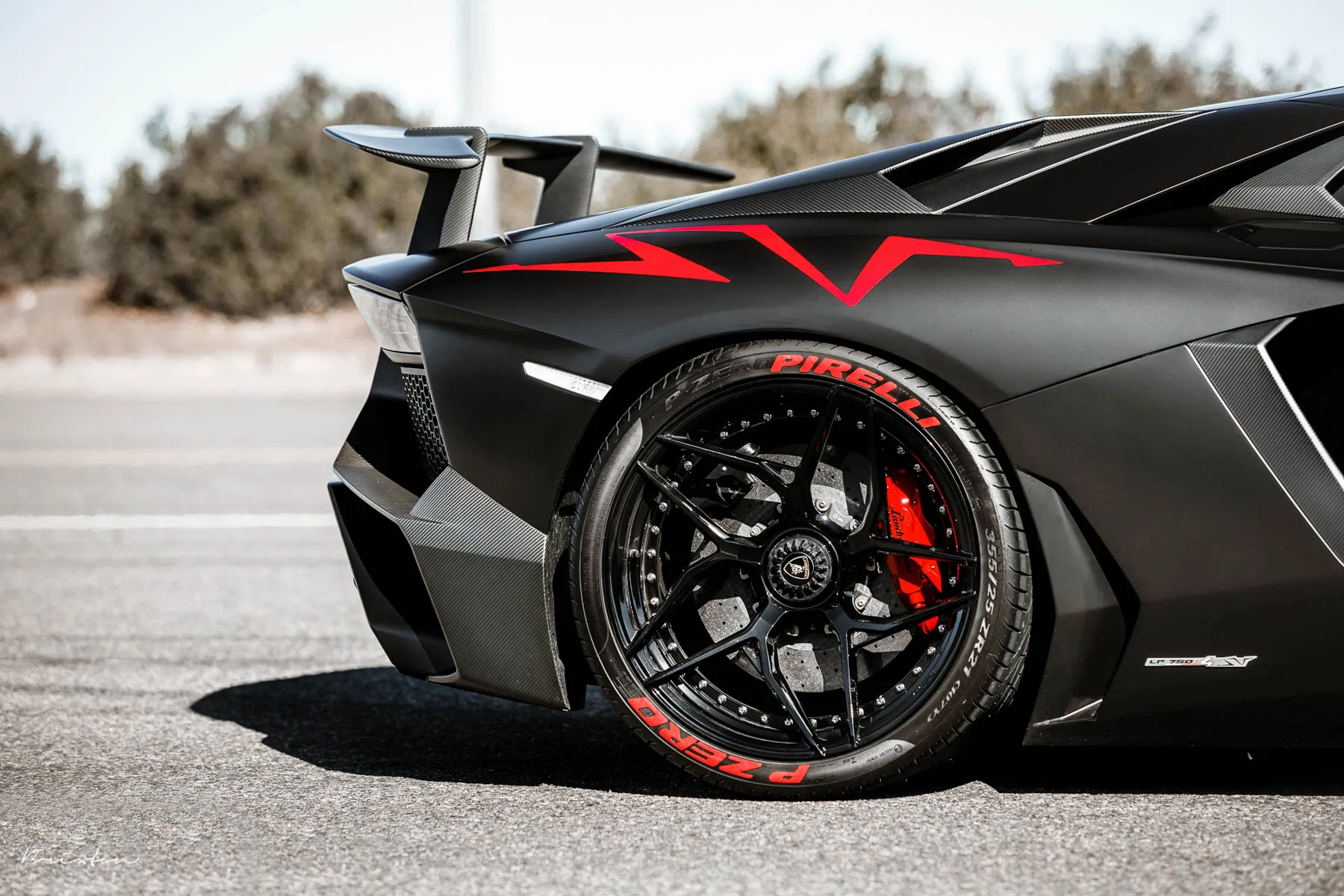 Brixton Forged PF5 Duo Series on Lamborghini Aventador First Gen.1, photo 8