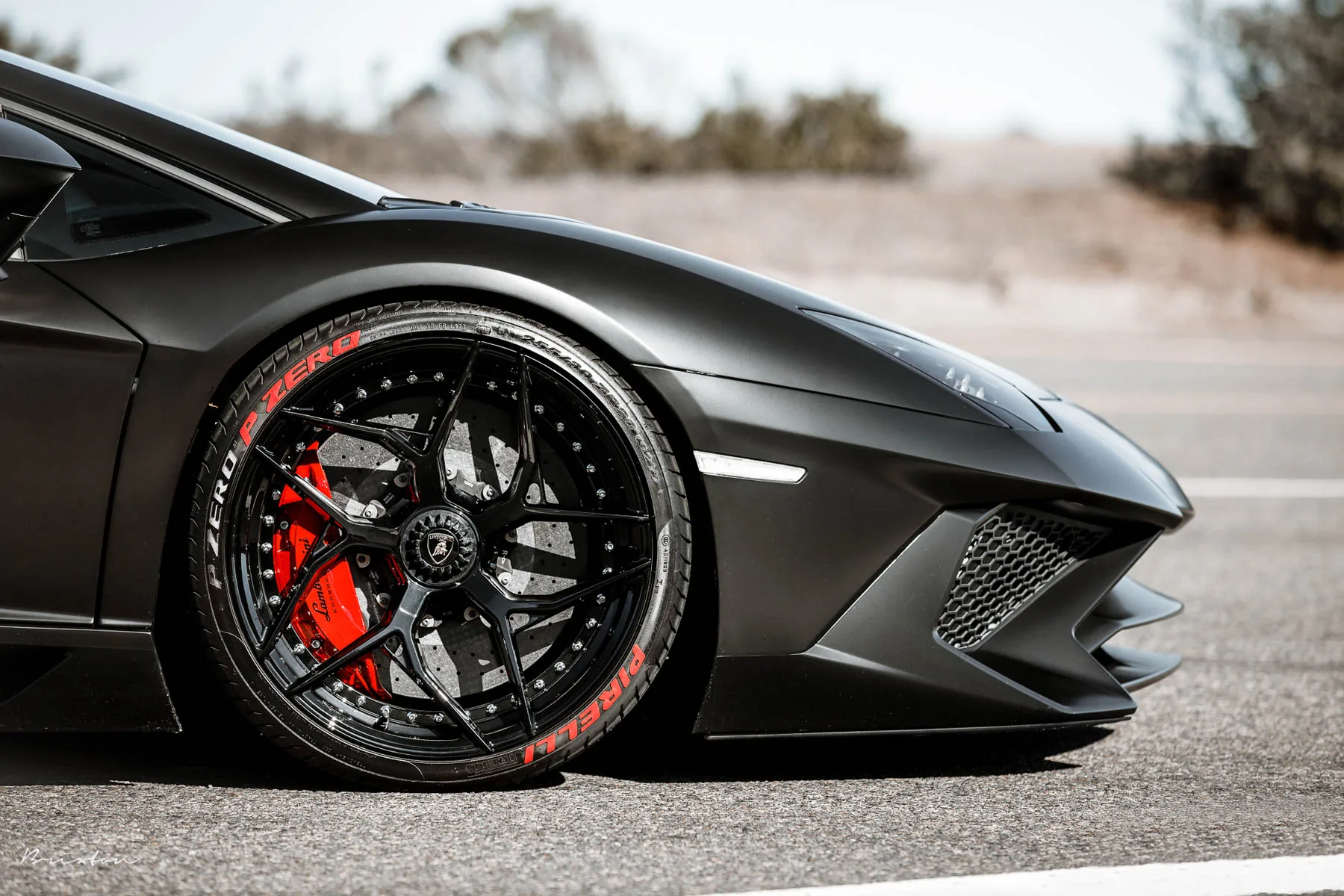 Brixton Forged PF5 Duo Series on Lamborghini Aventador First Gen.1, photo 7