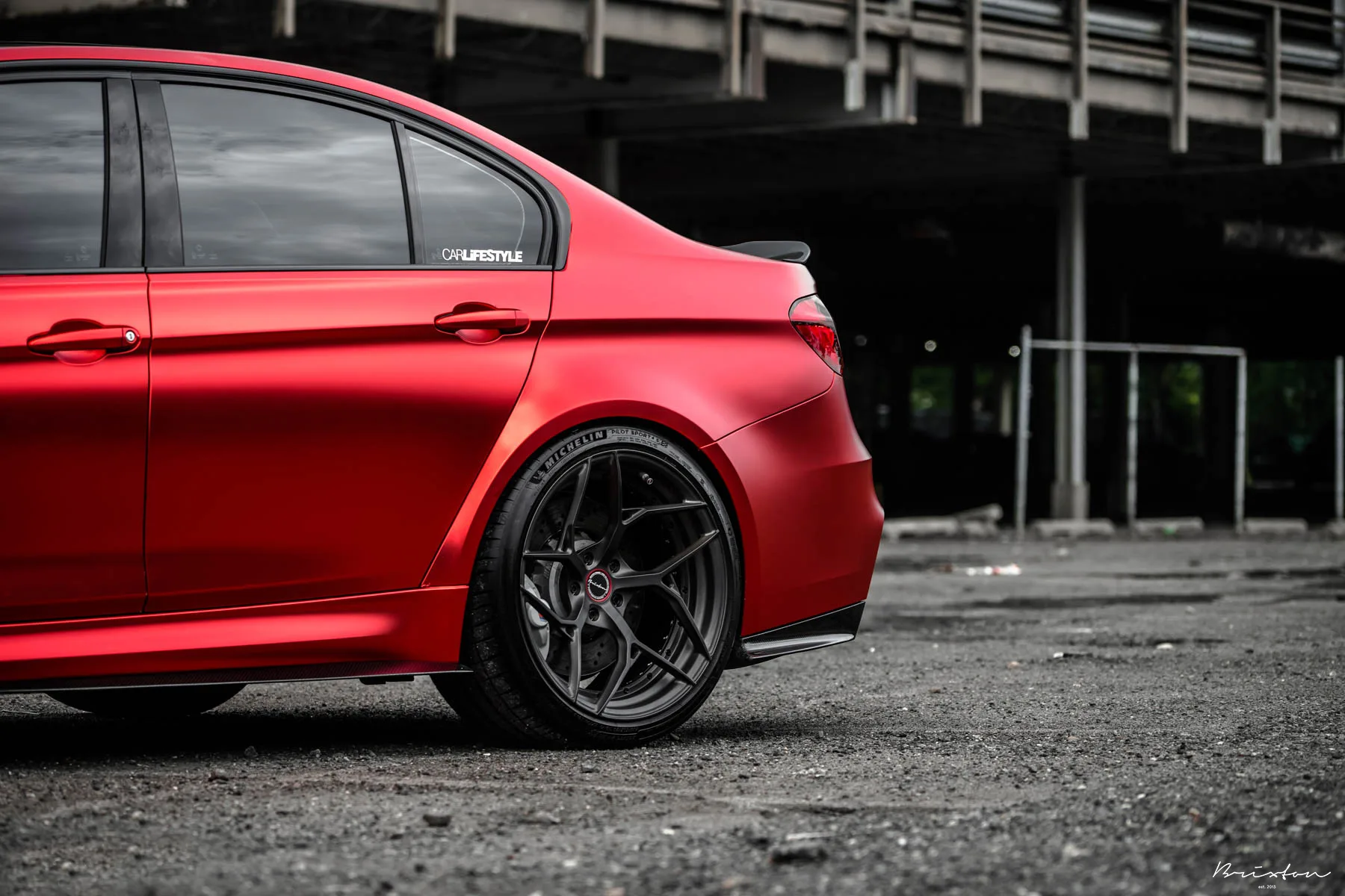 Brixton Forged PF5 Duo Series on BMW M3 F80.1