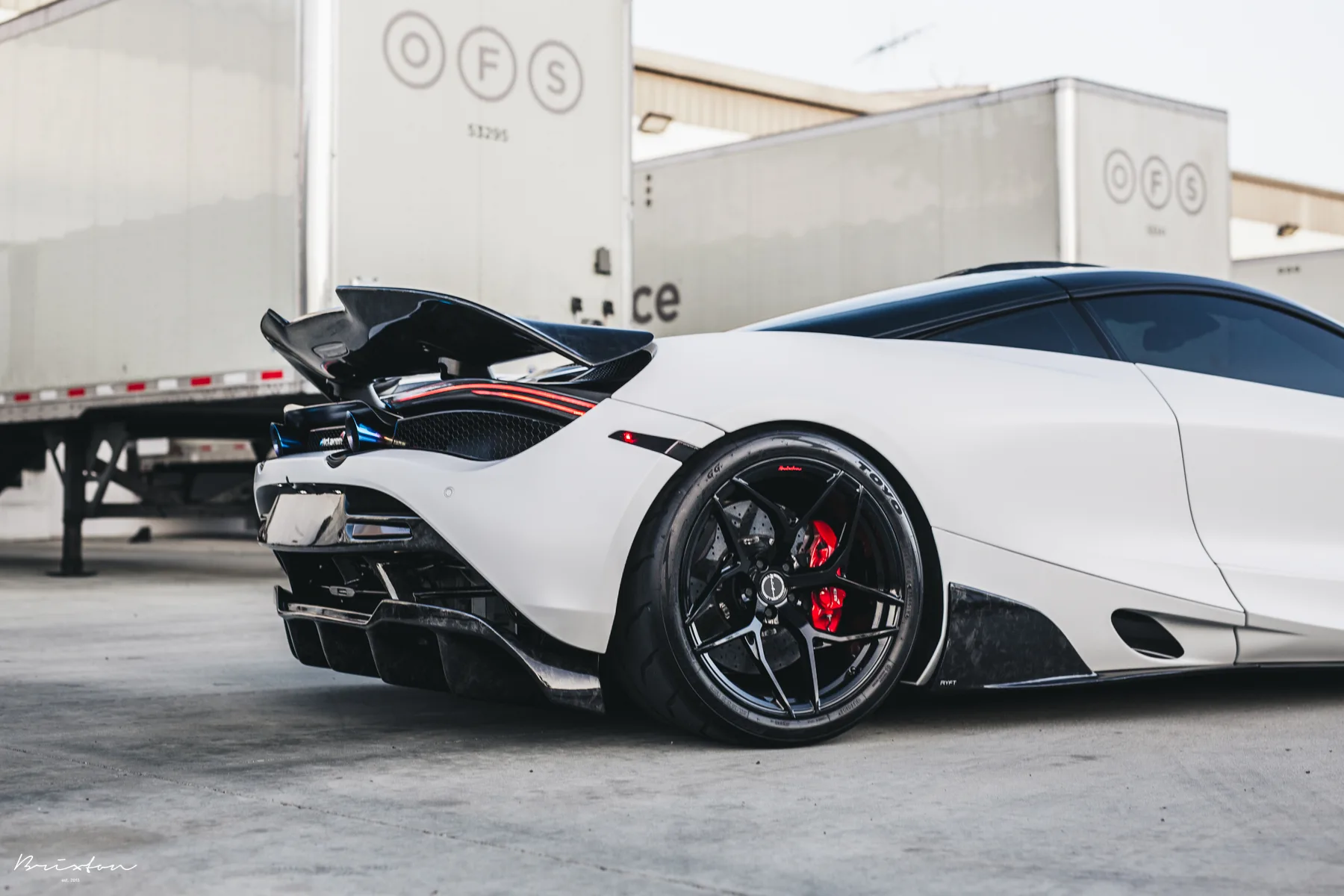 Brixton Forged PF5 Ultrasport+ on McLaren 720S, photo 6