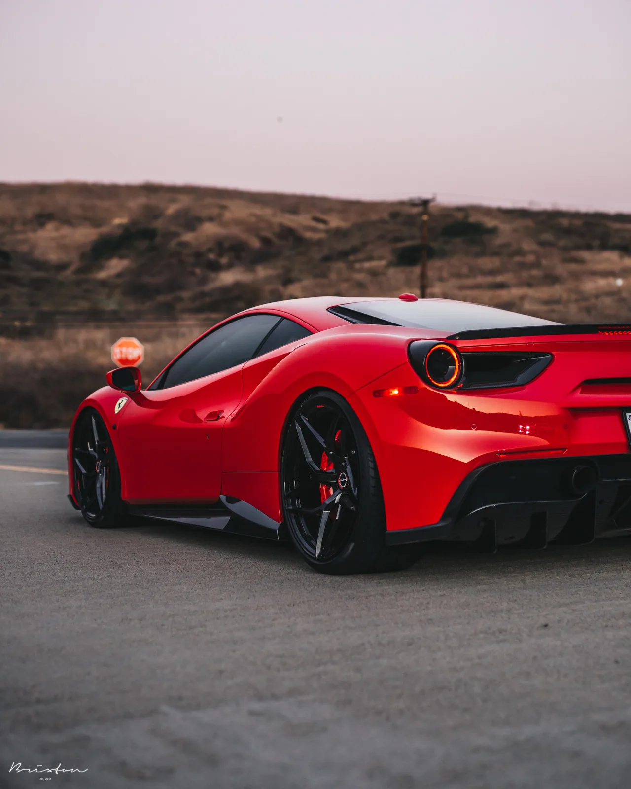 Brixton Forged PF5 Ultrasport+ on Ferrari 488, photo 11