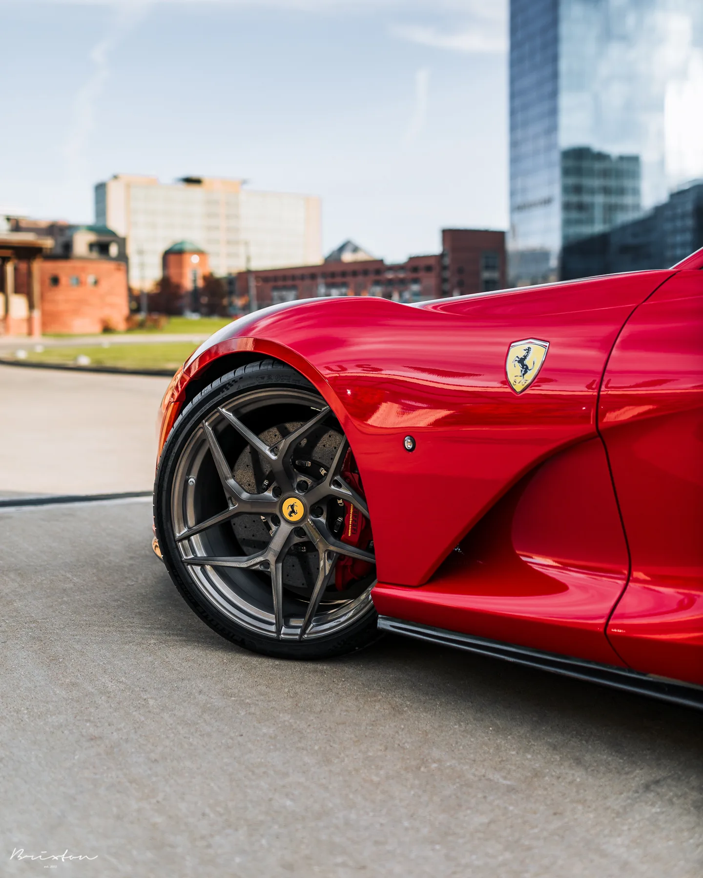 Brixton Forged PF5 Ultrasport+ on Ferrari 812 F152M