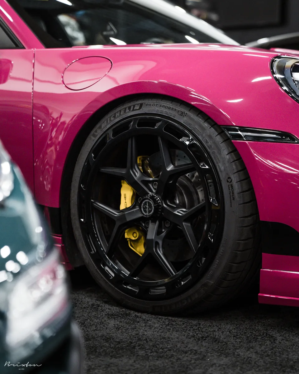 Brixton Forged PF7 +aerotech on Porsche 911 992.1, photo 2