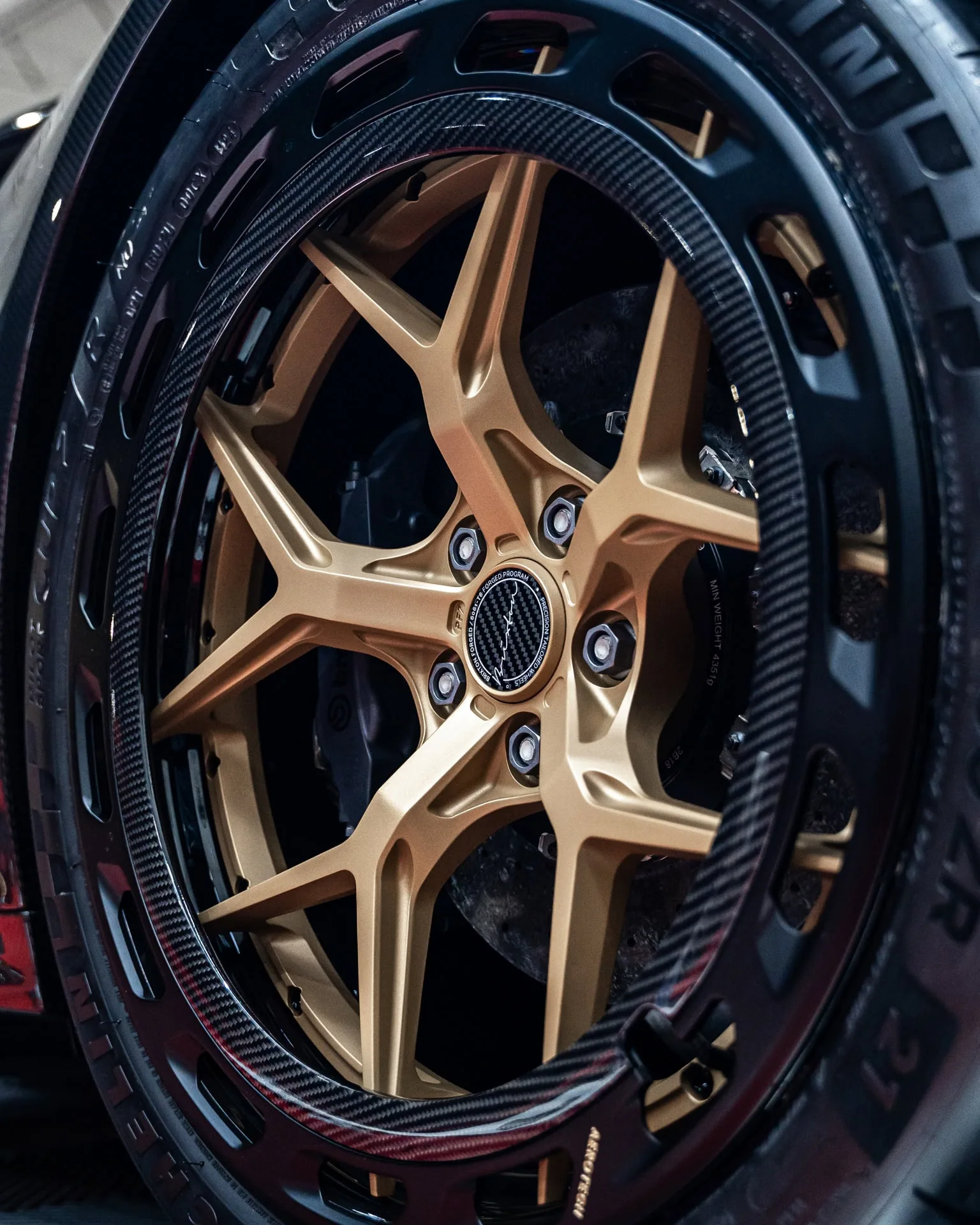 Brixton Forged PF7 +aerotech on Ford GT Second generation (2017-2022), photo 3