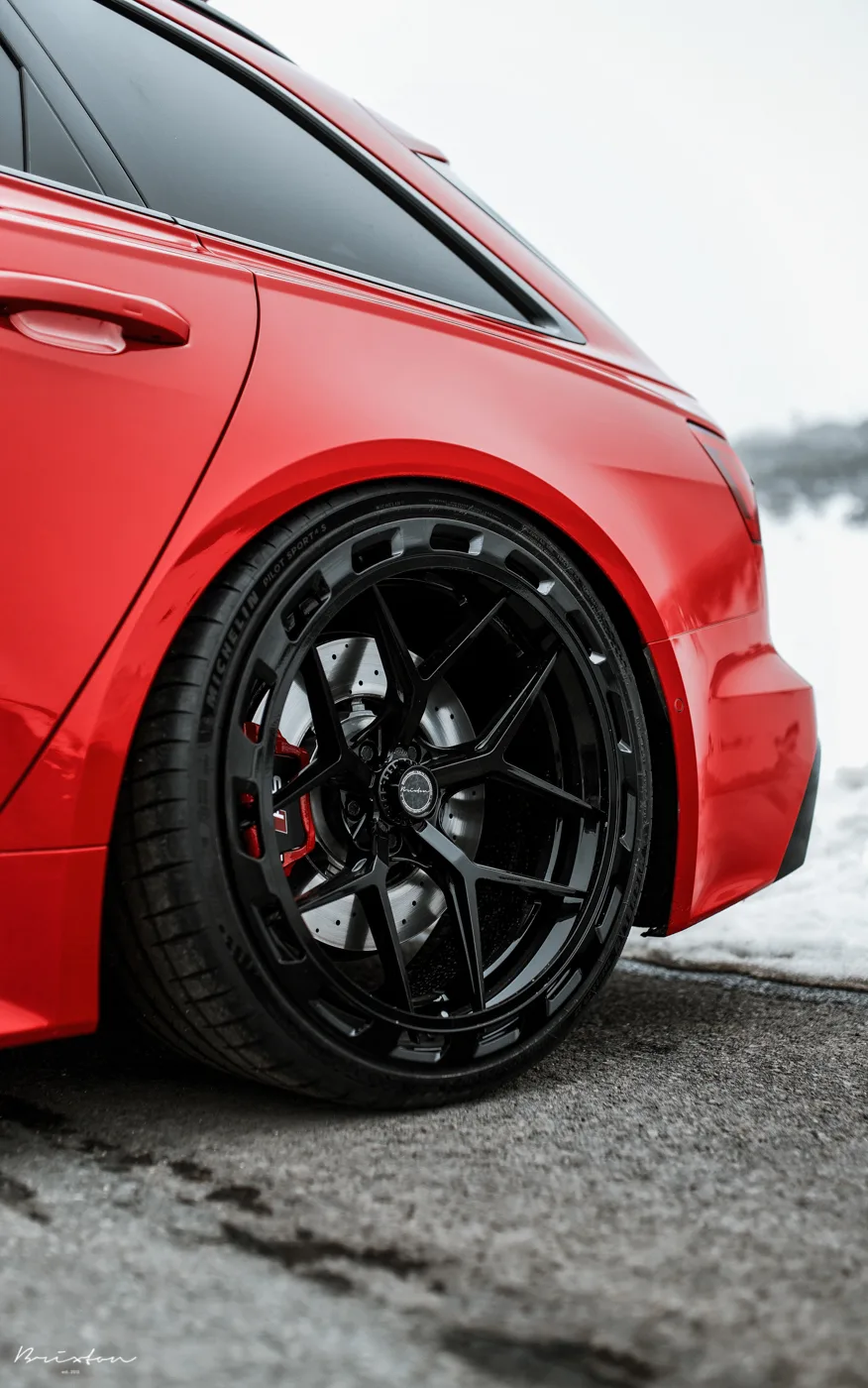 Brixton Forged PF7 +aerotech on Audi RS 6 C8.1, photo 3