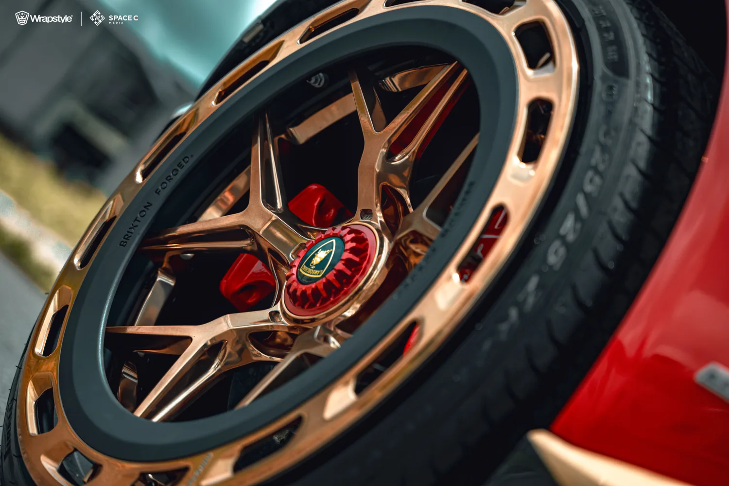Brixton Forged PF7 +aerotech on Lamborghini Huracan (2014), photo 5