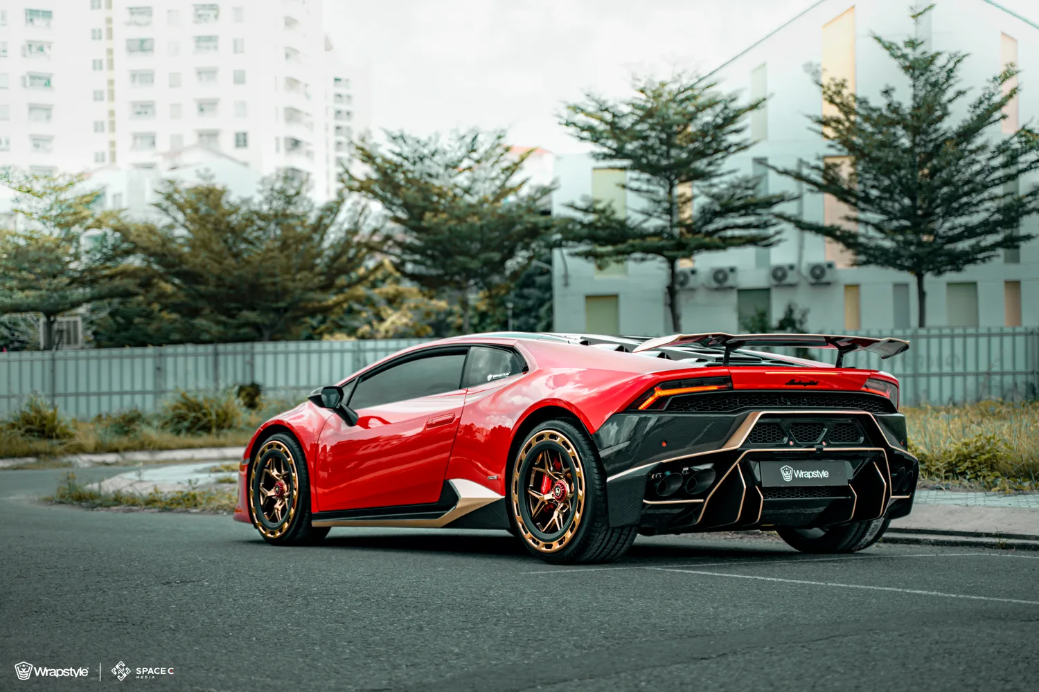 Brixton Forged PF7 +aerotech on Lamborghini Huracan (2014)