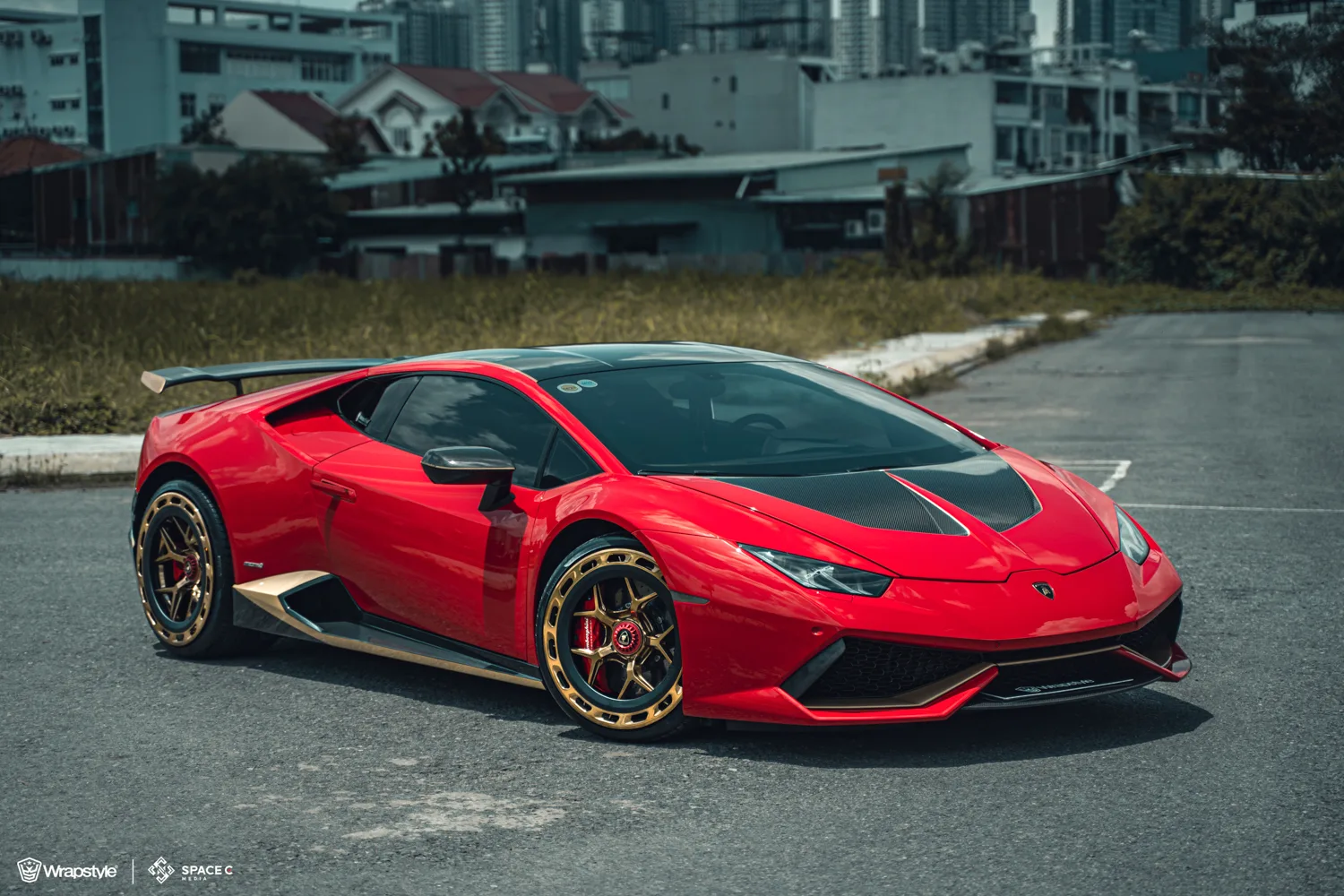 Brixton Forged PF7 +aerotech on Lamborghini Huracan (2014), photo 8
