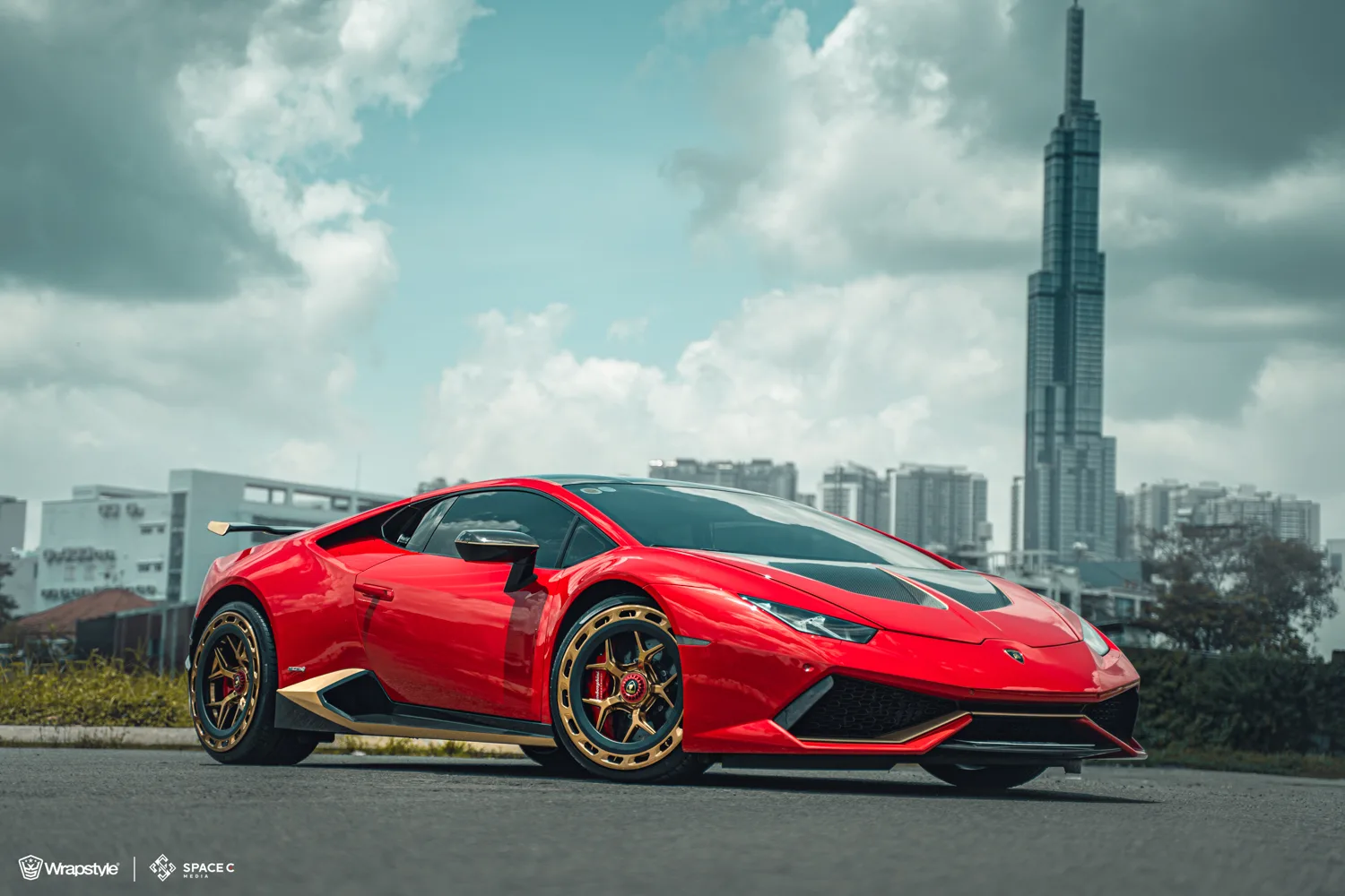Brixton Forged PF7 +aerotech on Lamborghini Huracan (2014), photo 9