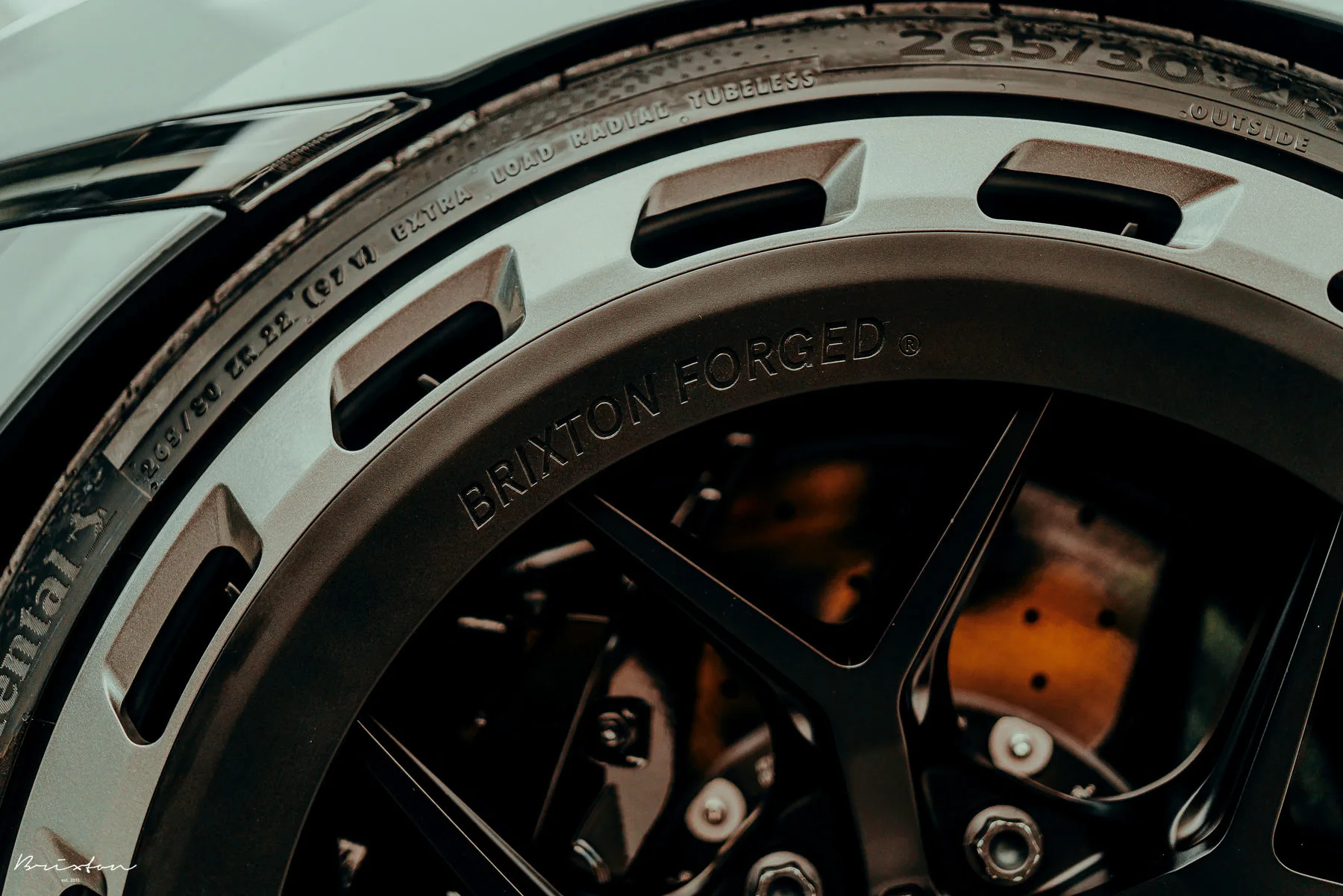 Brixton Forged PF7 +aerotech on Porsche Taycan J1.1, photo 10