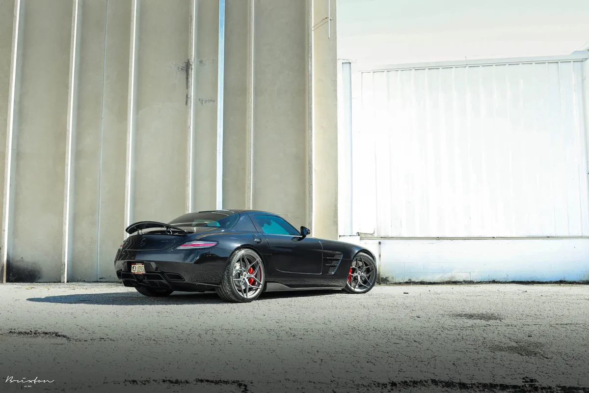 Brixton Forged PF7 Duo Series on Mercedes-Benz SLS AMG C197