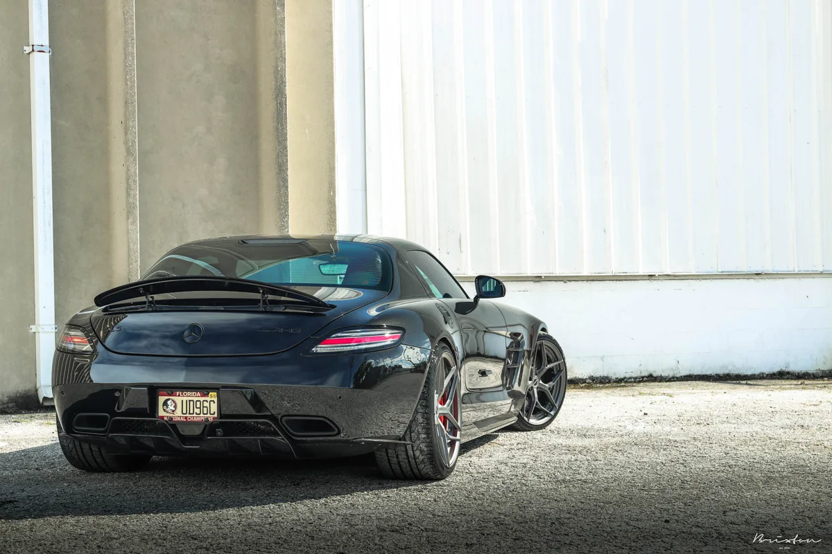 Brixton Forged PF7 Duo Series on Mercedes-Benz SLS AMG C197, photo 4