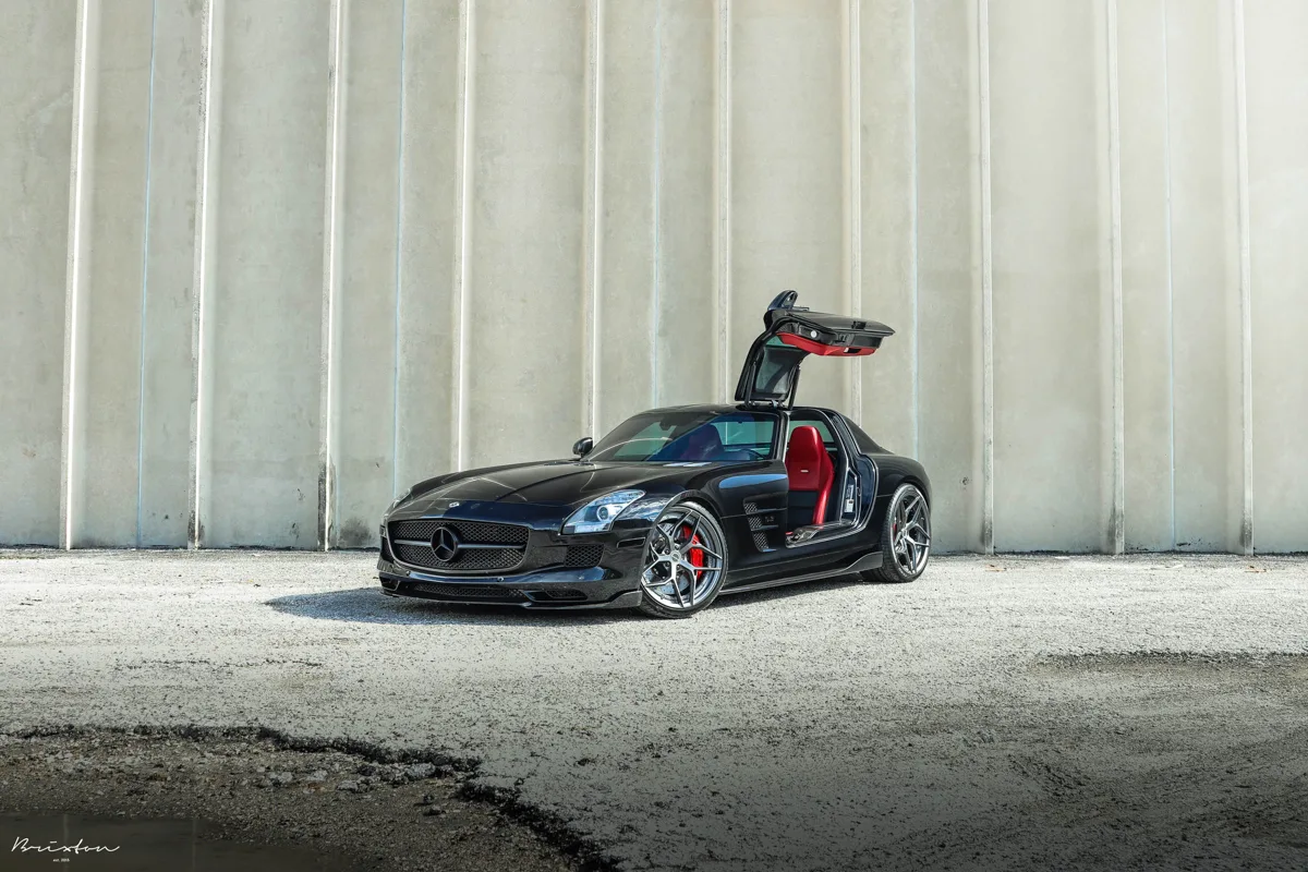Brixton Forged PF7 Duo Series on Mercedes-Benz SLS AMG C197, photo 10
