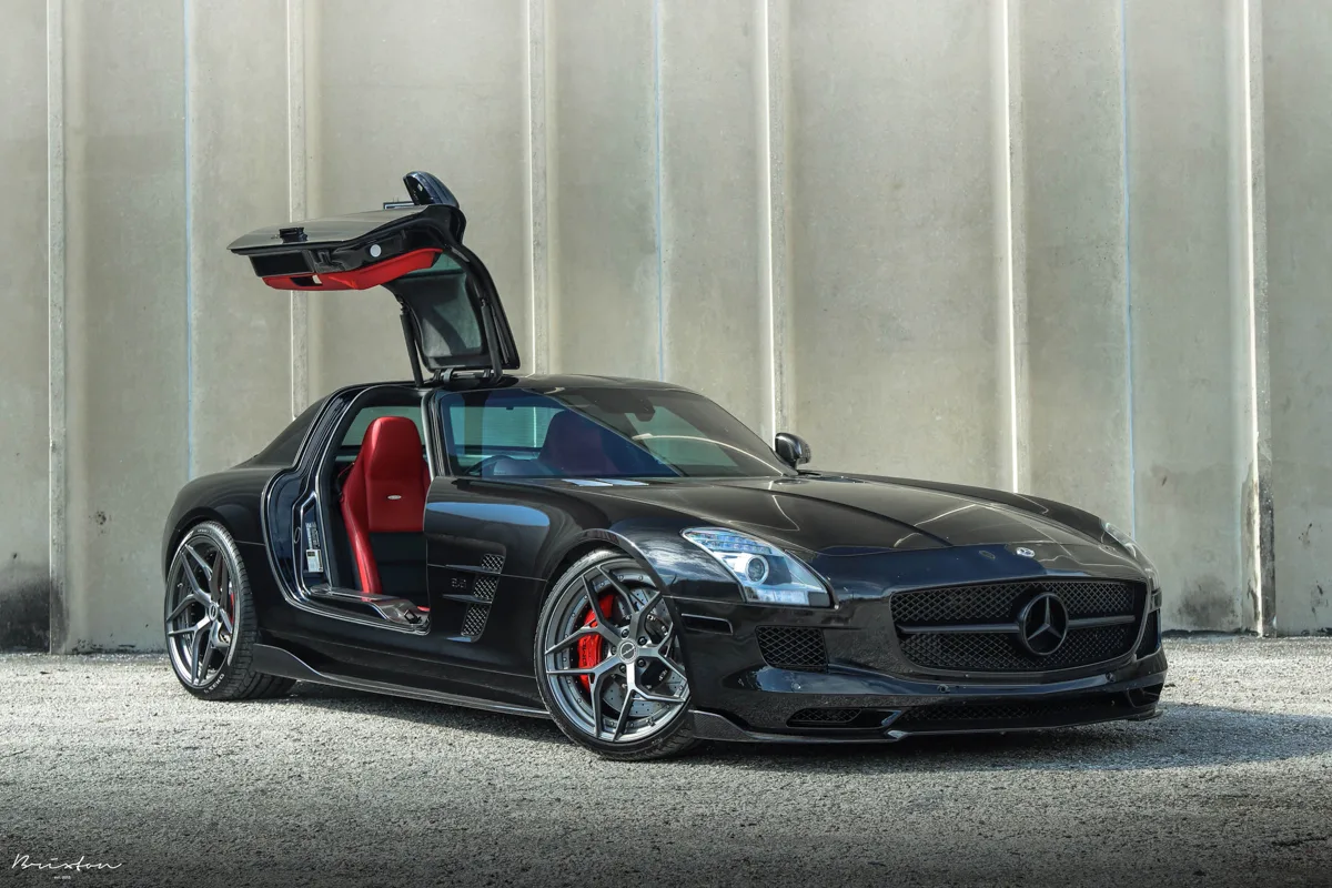 Brixton Forged PF7 Duo Series on Mercedes-Benz SLS AMG C197, photo 9