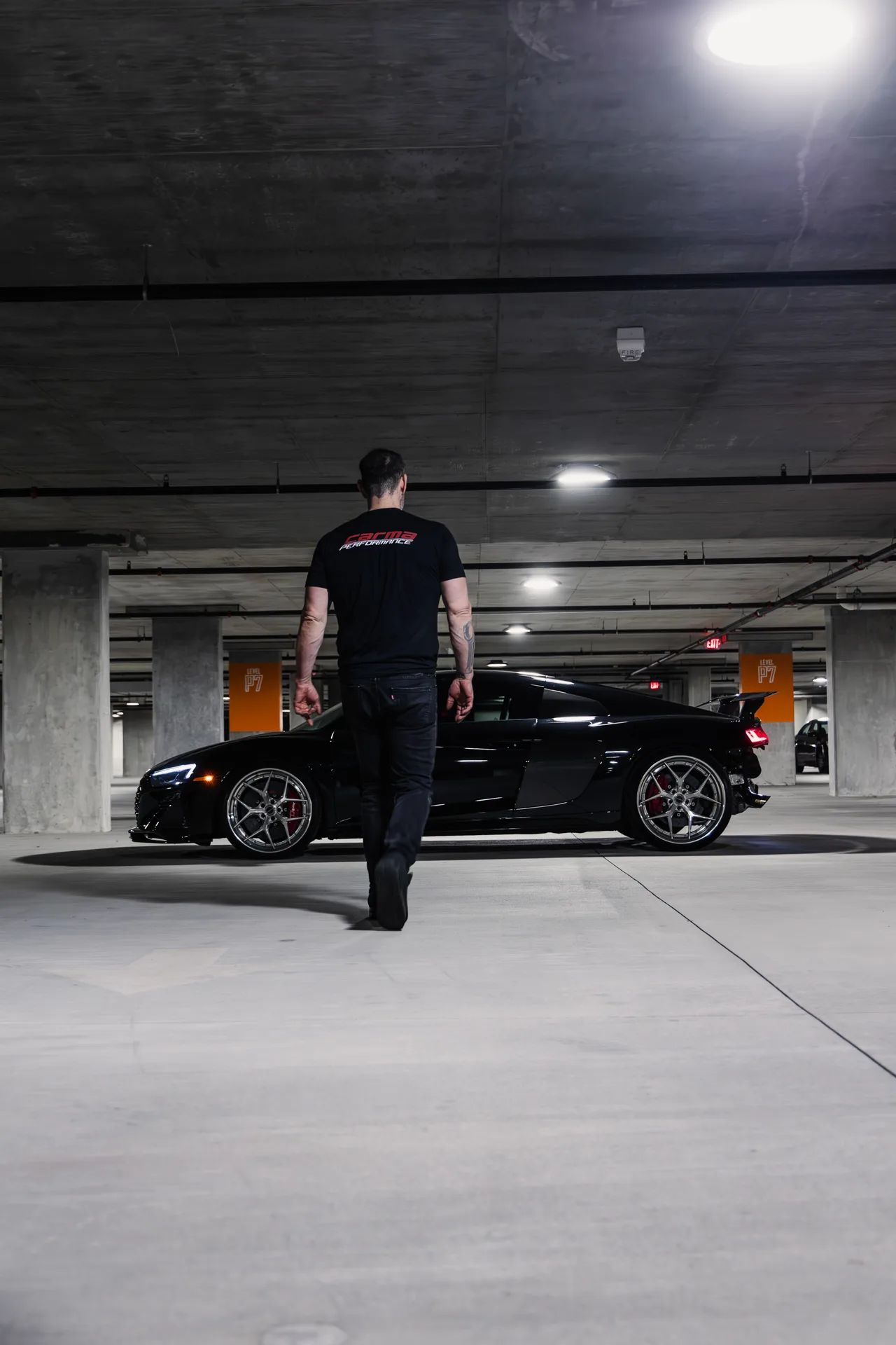 Brixton Forged PF7 Targa on Audi R8 Type 4S.1, photo 11