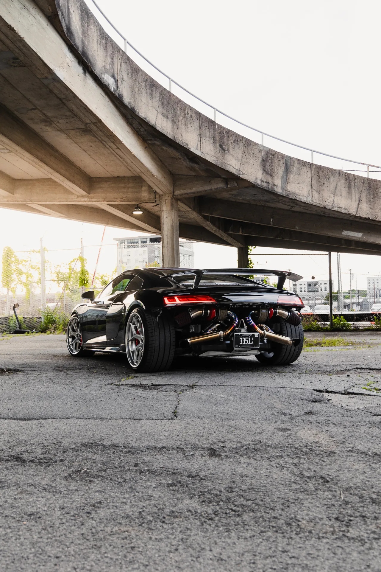Brixton Forged PF7 Targa on Audi R8 Type 4S.1, photo 6