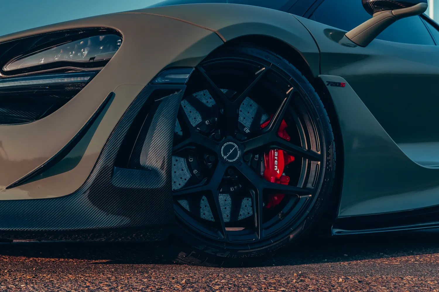 Brixton Forged PF7 Ultrasport+ on McLaren 720S, photo 11