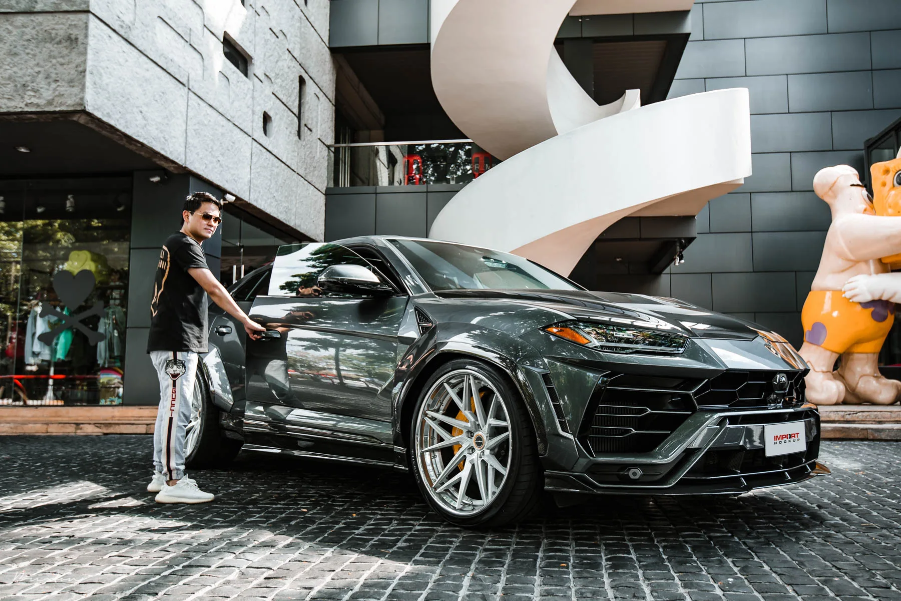 Brixton Forged PF8 Targa Series on Lamborghini Urus (2018)