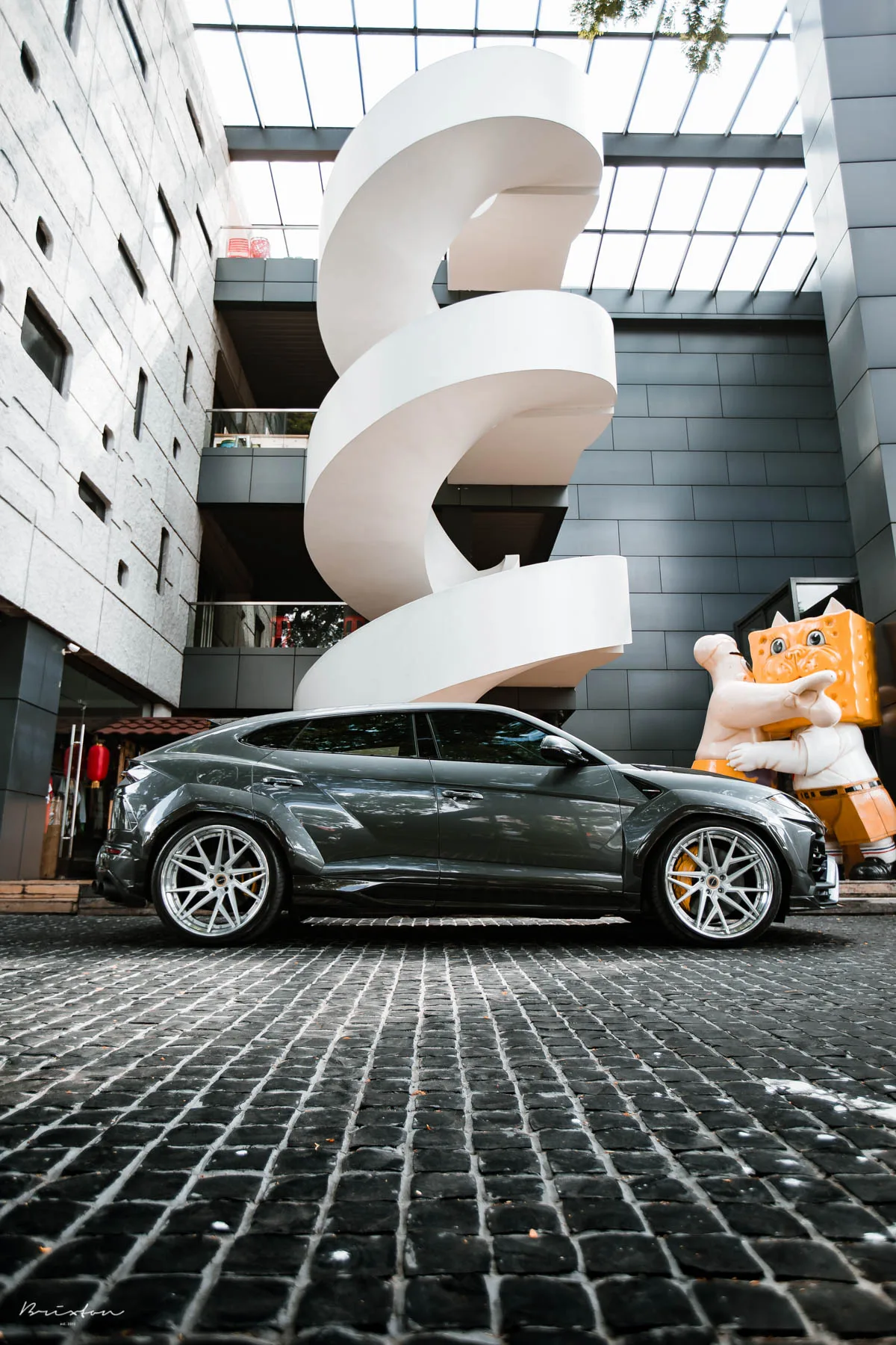 Brixton Forged PF8 Targa Series on Lamborghini Urus (2018), photo 3