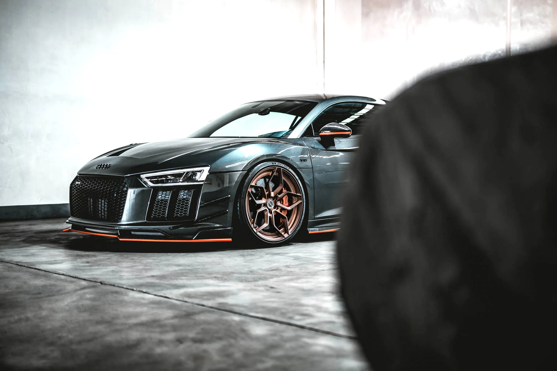 Brixton Forged PF9 Duo Series on Audi R8 Type 4S.1, photo 11
