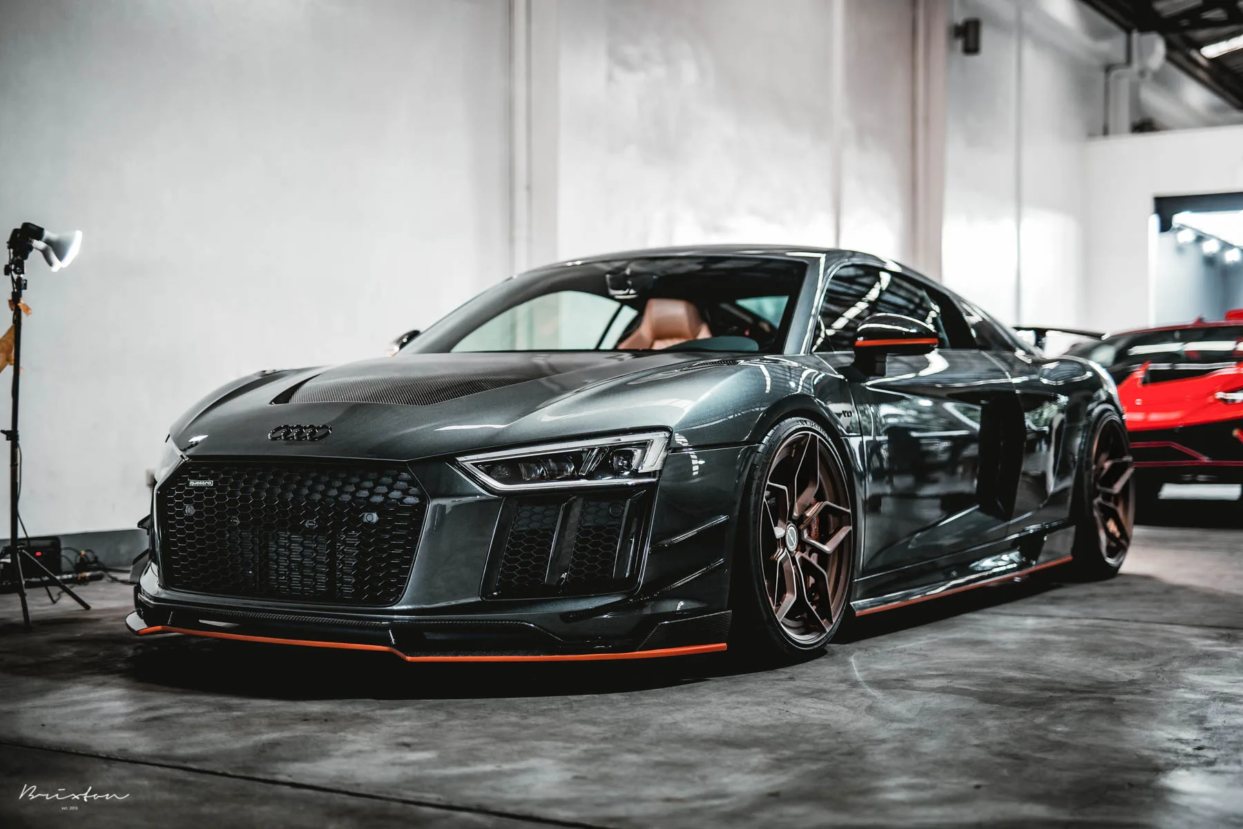Brixton Forged PF9 Duo Series on Audi R8 Type 4S.1, photo 2