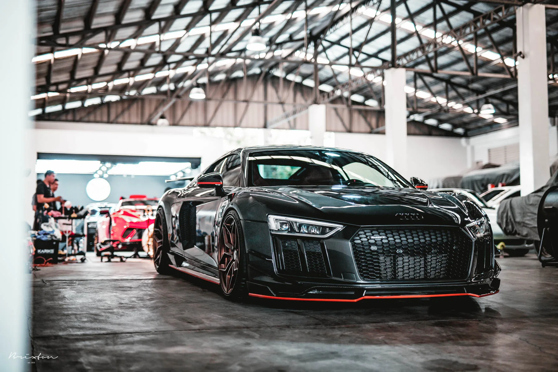 Brixton Forged PF9 Duo Series on Audi R8 Type 4S.1, photo 9