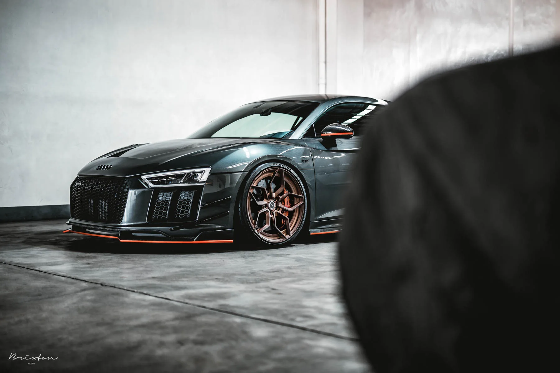 Brixton Forged PF9 Duo Series on Audi R8 Type 4S.1, photo 5
