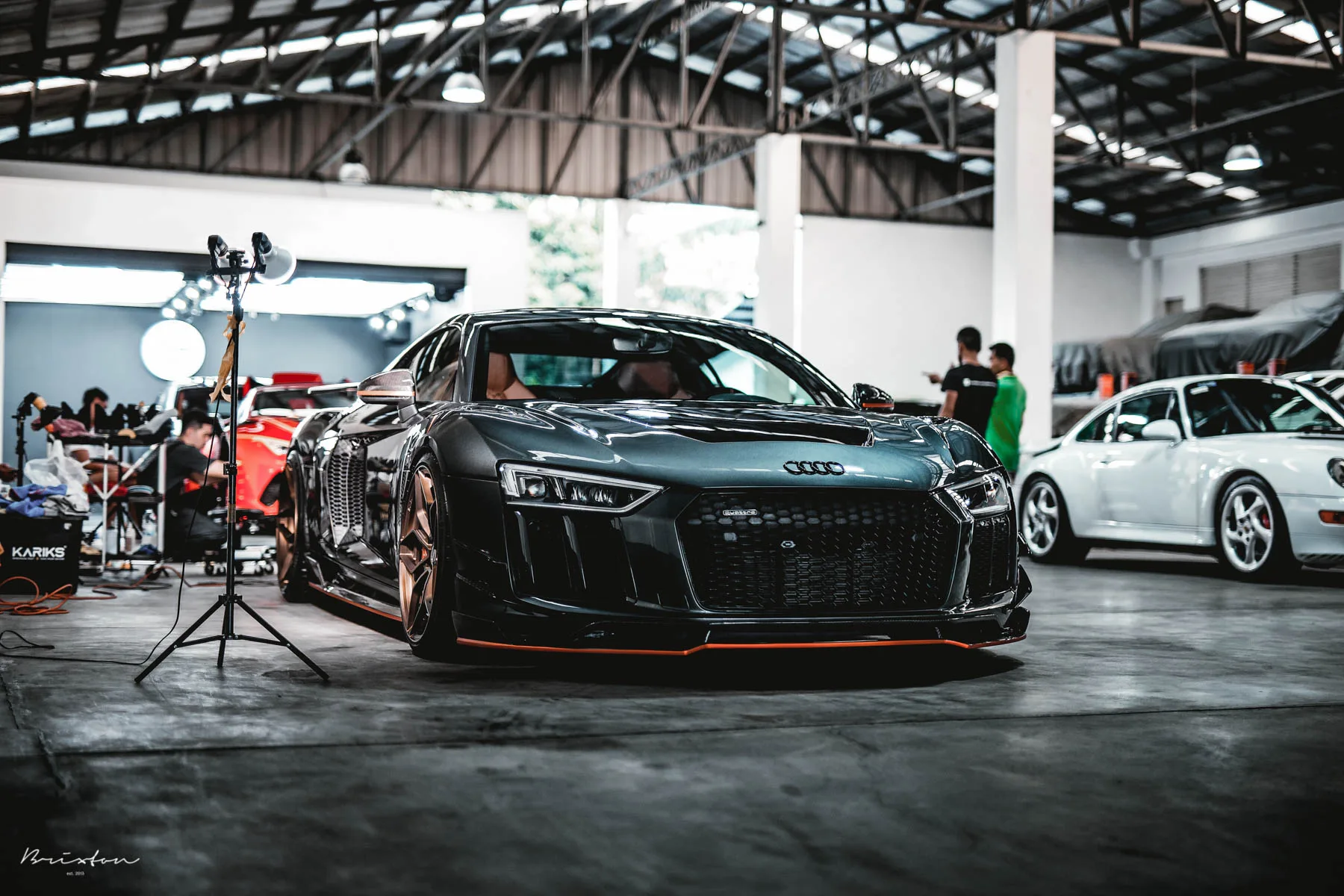 Brixton Forged PF9 Duo Series on Audi R8 Type 4S.1, photo 4