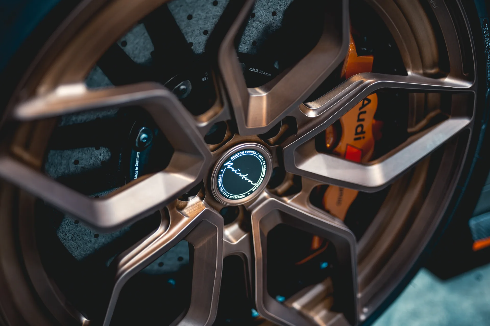 Brixton Forged PF9 Duo on Audi R8 Type 4S.1, photo 8