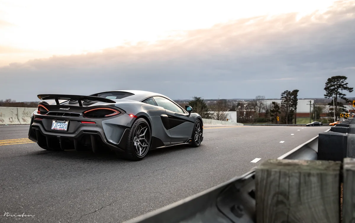 Brixton Forged PF9 Targa Series on McLaren 600LT