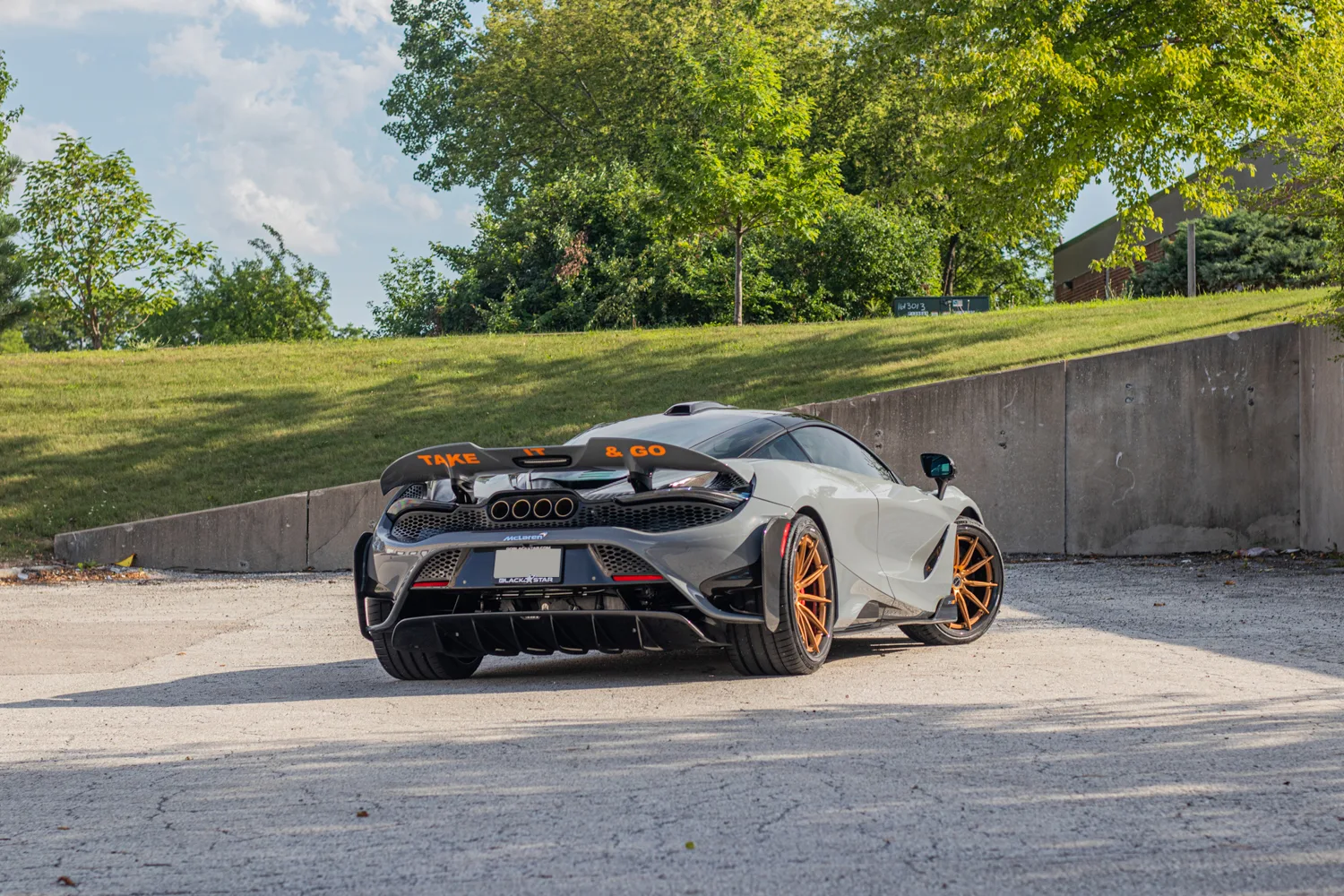 Brixton Forged R11-R Carbon+ Series on McLaren 765LT, photo 7