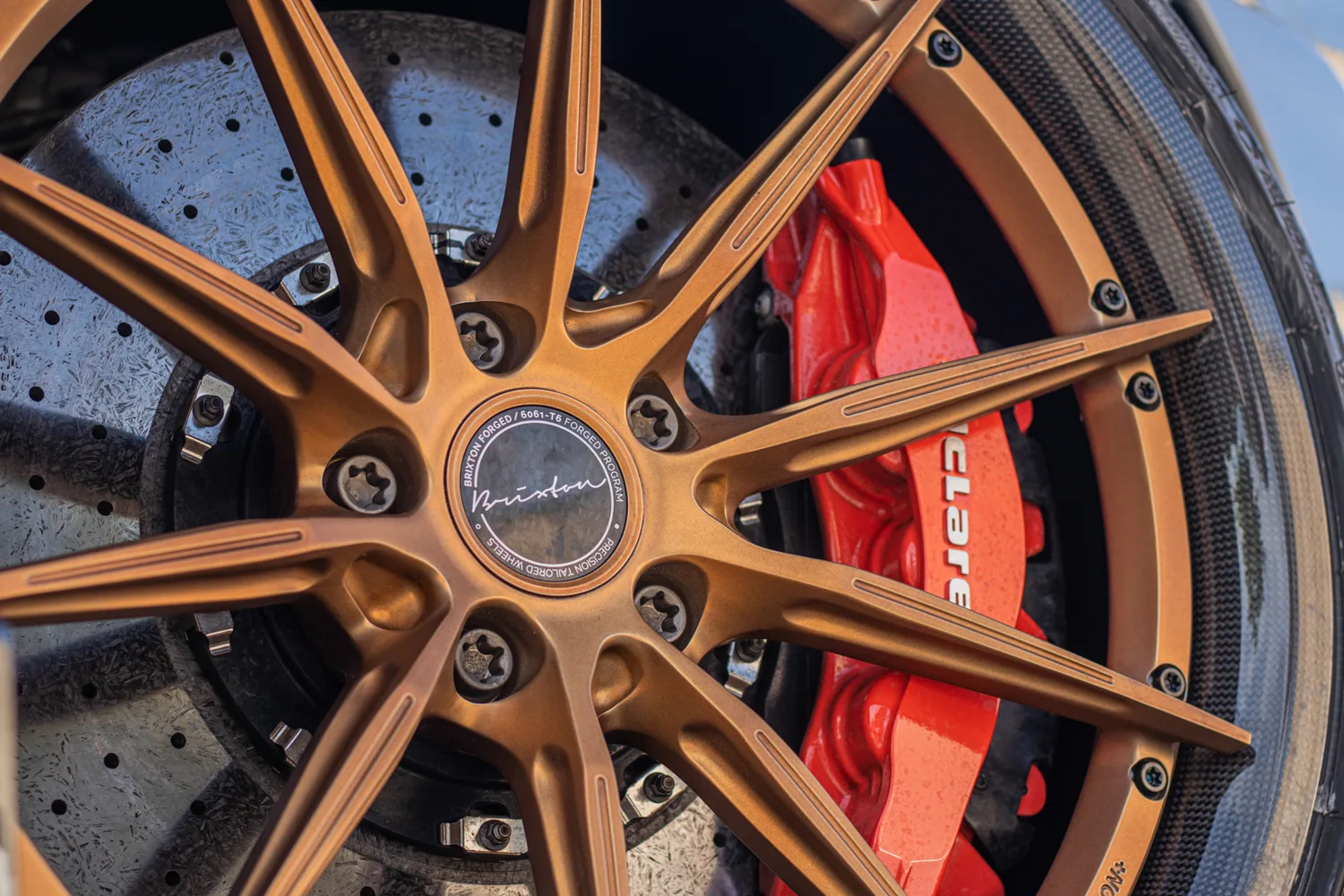 Brixton Forged R11-R Carbon+ Series on McLaren 765LT, photo 4