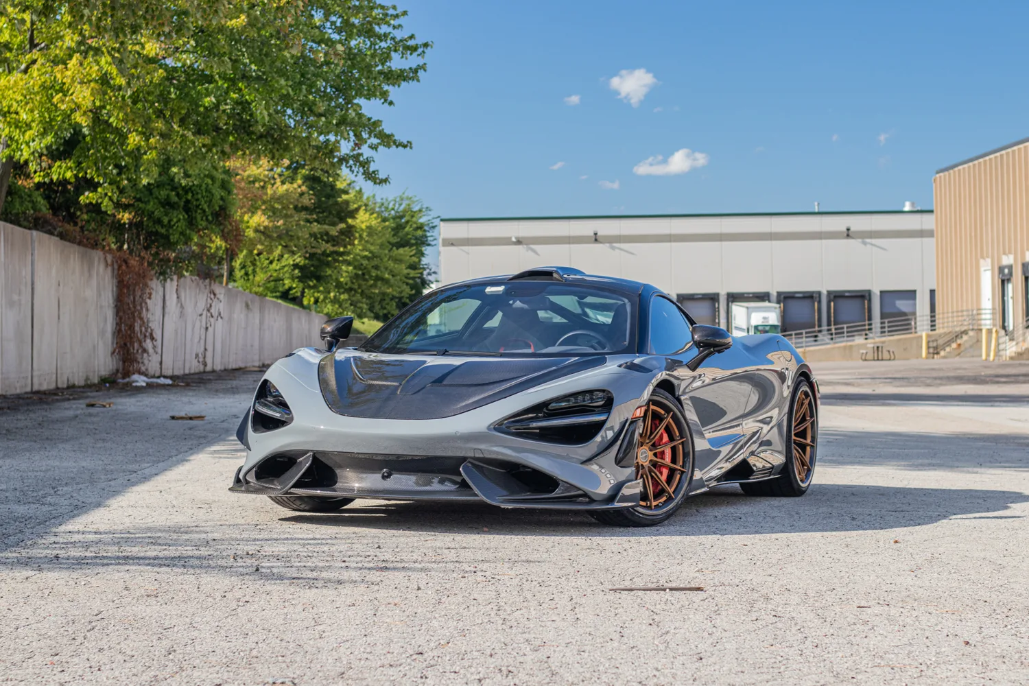 Brixton Forged R11-R Carbon+ Series on McLaren 765LT, photo 2