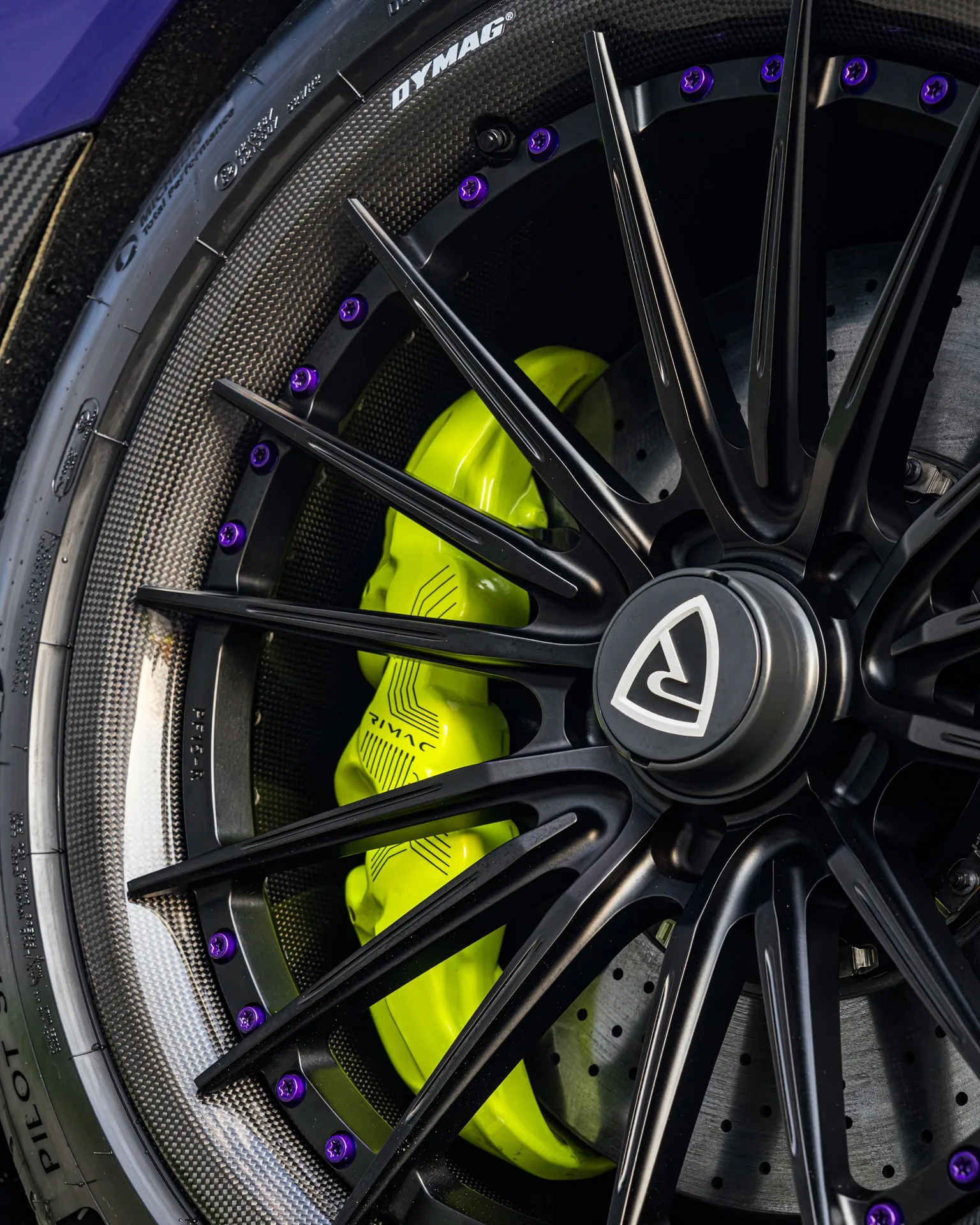Brixton Forged R11-R Carbon+ on Rimac Nevera, photo 2