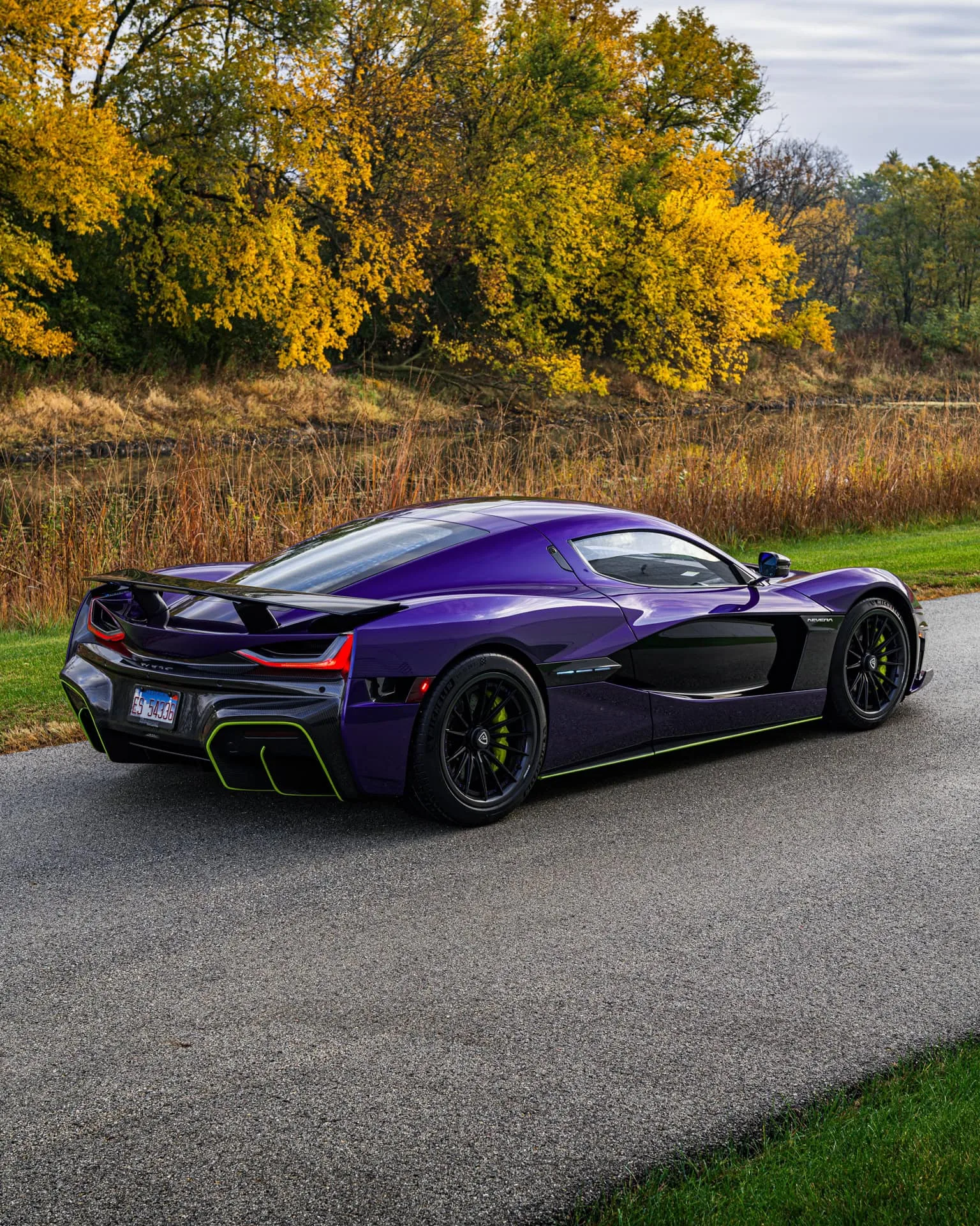 Brixton Forged R11-R Carbon+ on Rimac Nevera