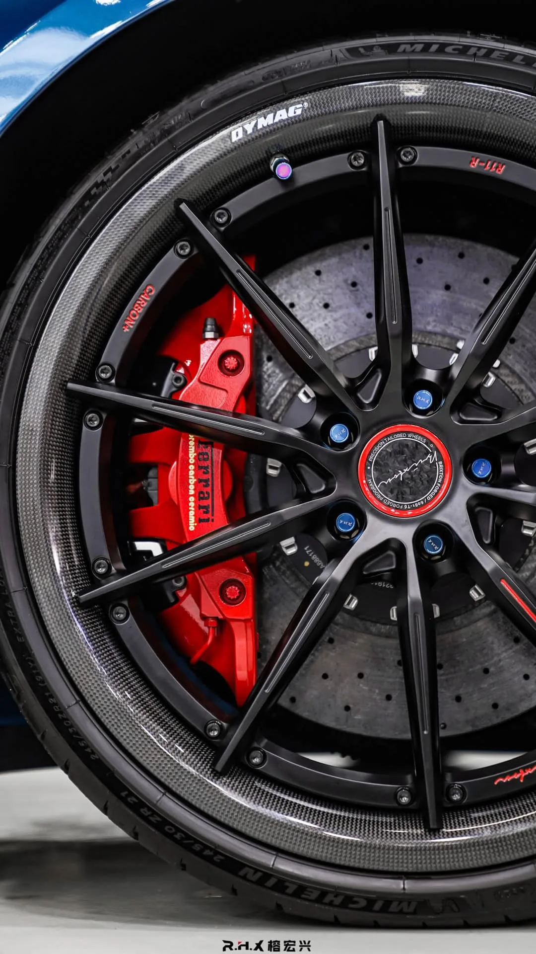 Brixton Forged R11-R Carbon+ on Ferrari F8 F142MFL, photo 5