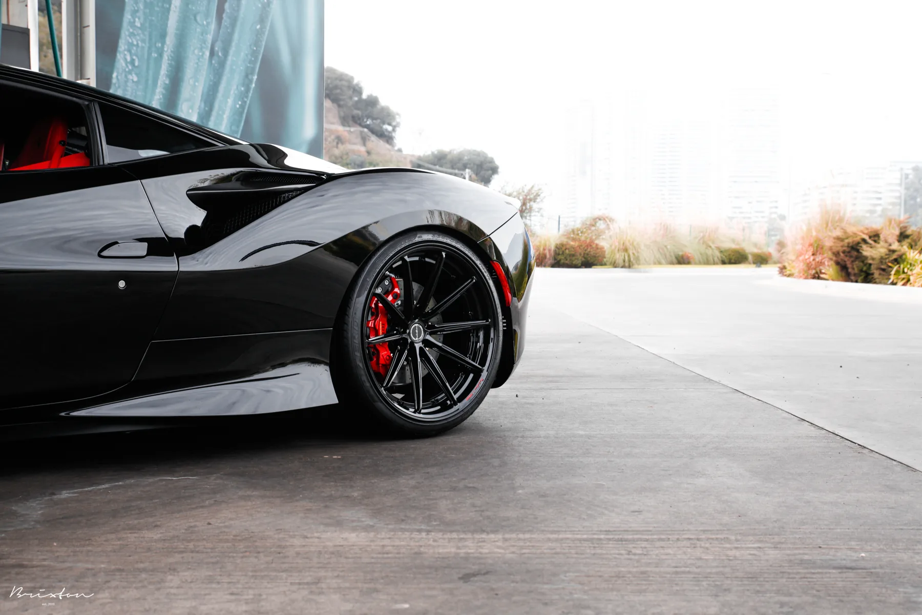 Brixton Forged R11-R Duo Series on Ferrari F8 F142MFL, photo 3