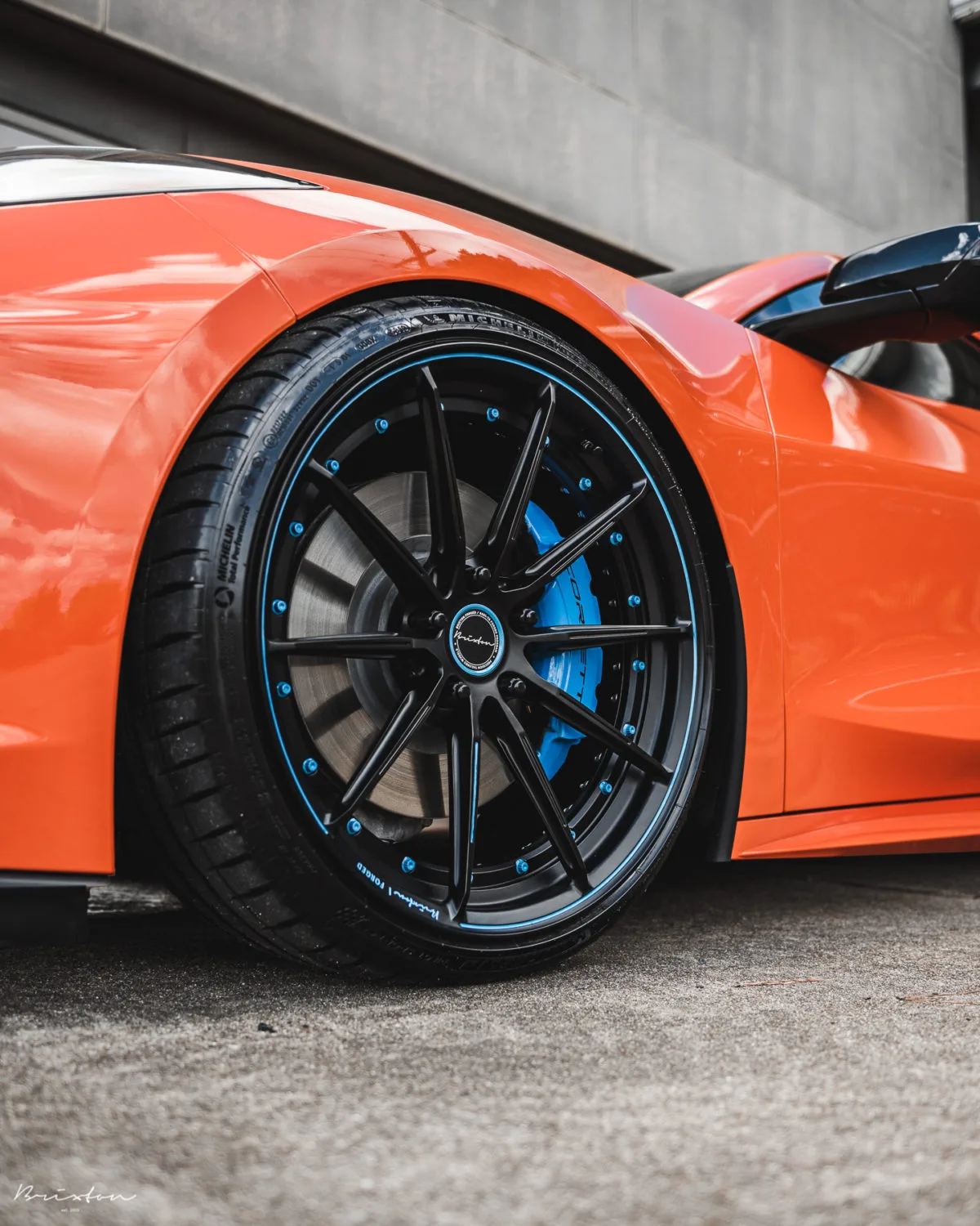 Brixton Forged R11-R Duo Series on Chevrolet Corvette C8, photo 6
