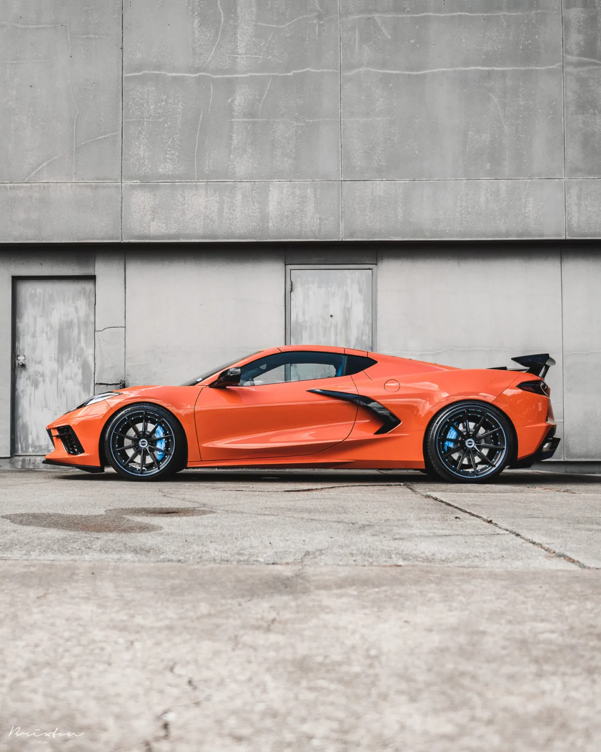 Brixton Forged R11-R Duo Series on Chevrolet Corvette C8, photo 2
