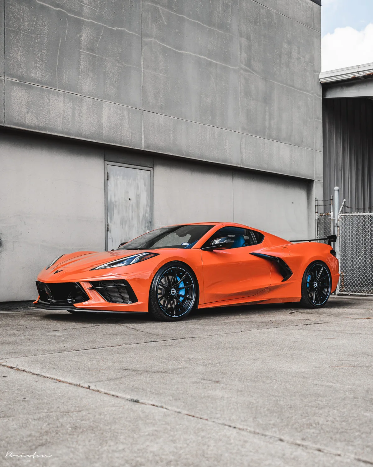 Brixton Forged R11-R Duo Series on Chevrolet Corvette C8