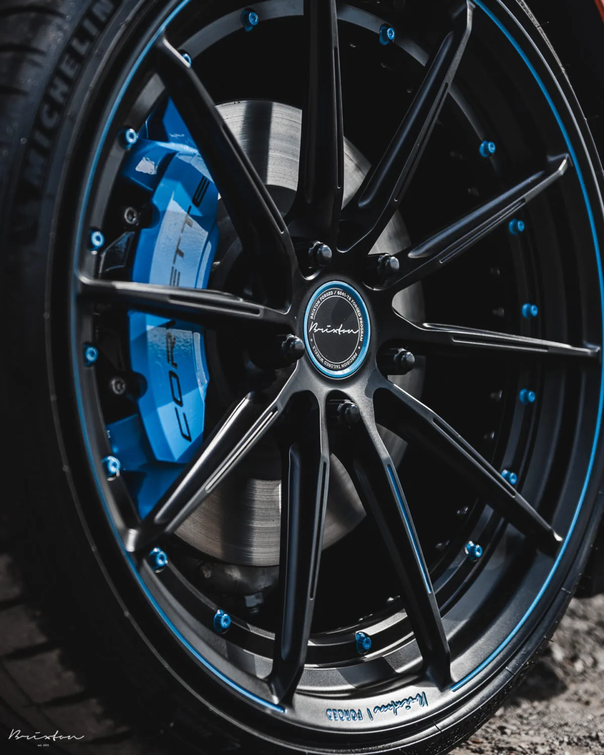 Brixton Forged R11-R Duo Series on Chevrolet Corvette C8, photo 12