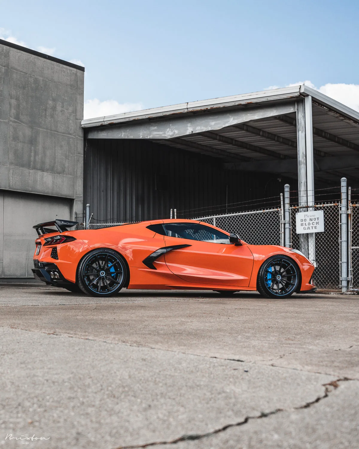 Brixton Forged R11-R Duo Series on Chevrolet Corvette C8, photo 9