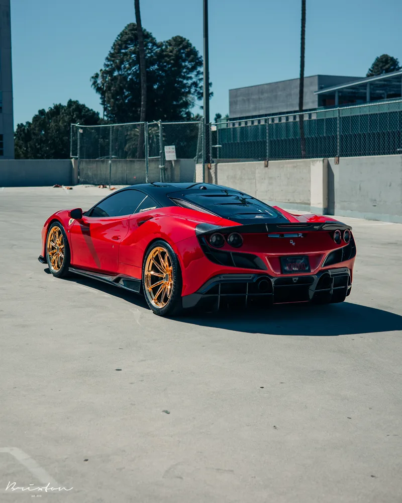 Brixton Forged R11-R RS Series on Ferrari F8 F142MFL