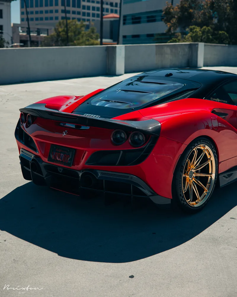 Brixton Forged R11-R RS Series on Ferrari F8 F142MFL, photo 5