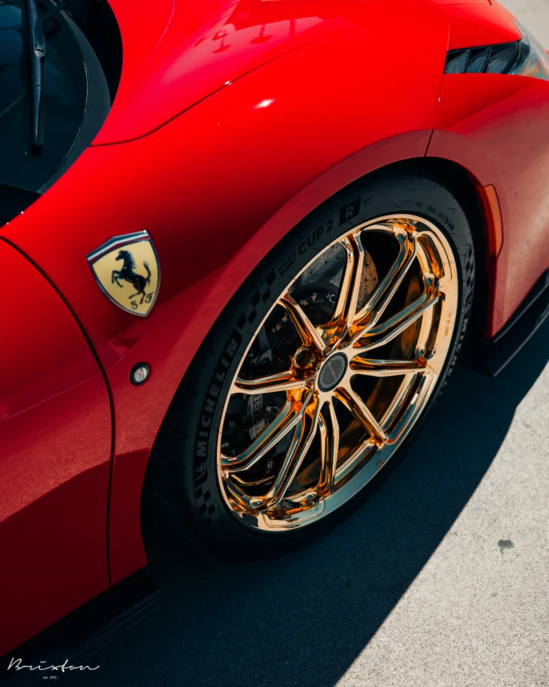 Brixton Forged R11-R RS Series on Ferrari F8 F142MFL, photo 11