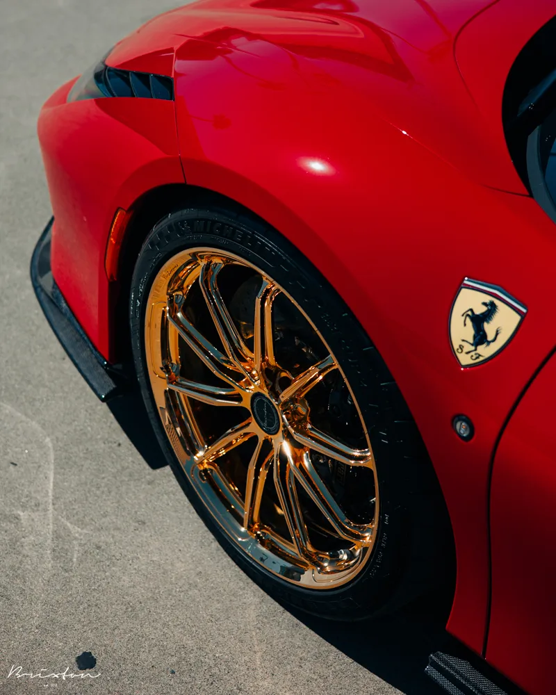 Brixton Forged R11-R RS Series on Ferrari F8 F142MFL, photo 6